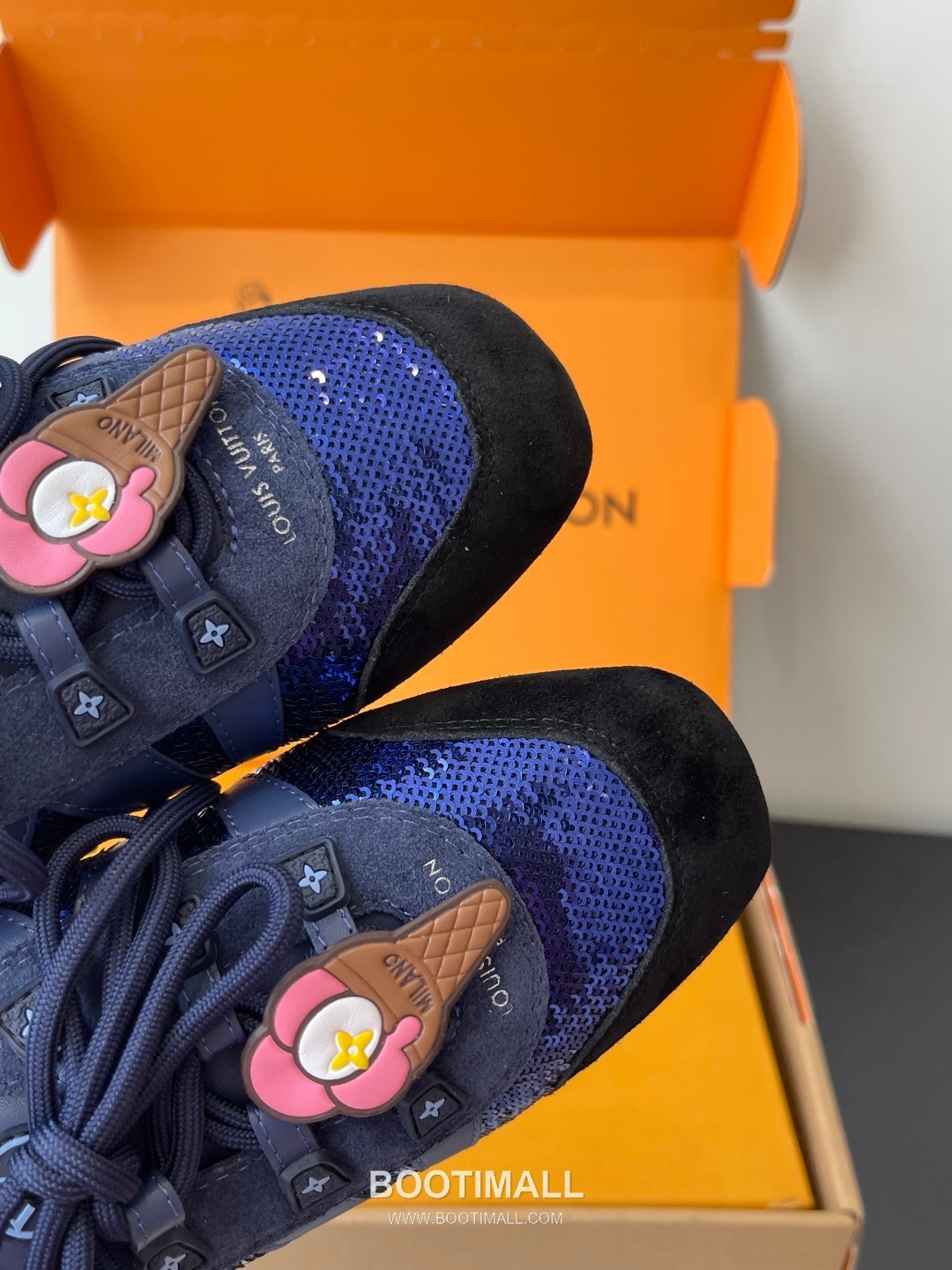 Louis Vuitton Sneakerina Ballet Sneaker Calf Suede Leather Brown Sneakers 루이비통 스니커리나 발레 스니커즈 송아지 스웨이드 가죽 브라운 6