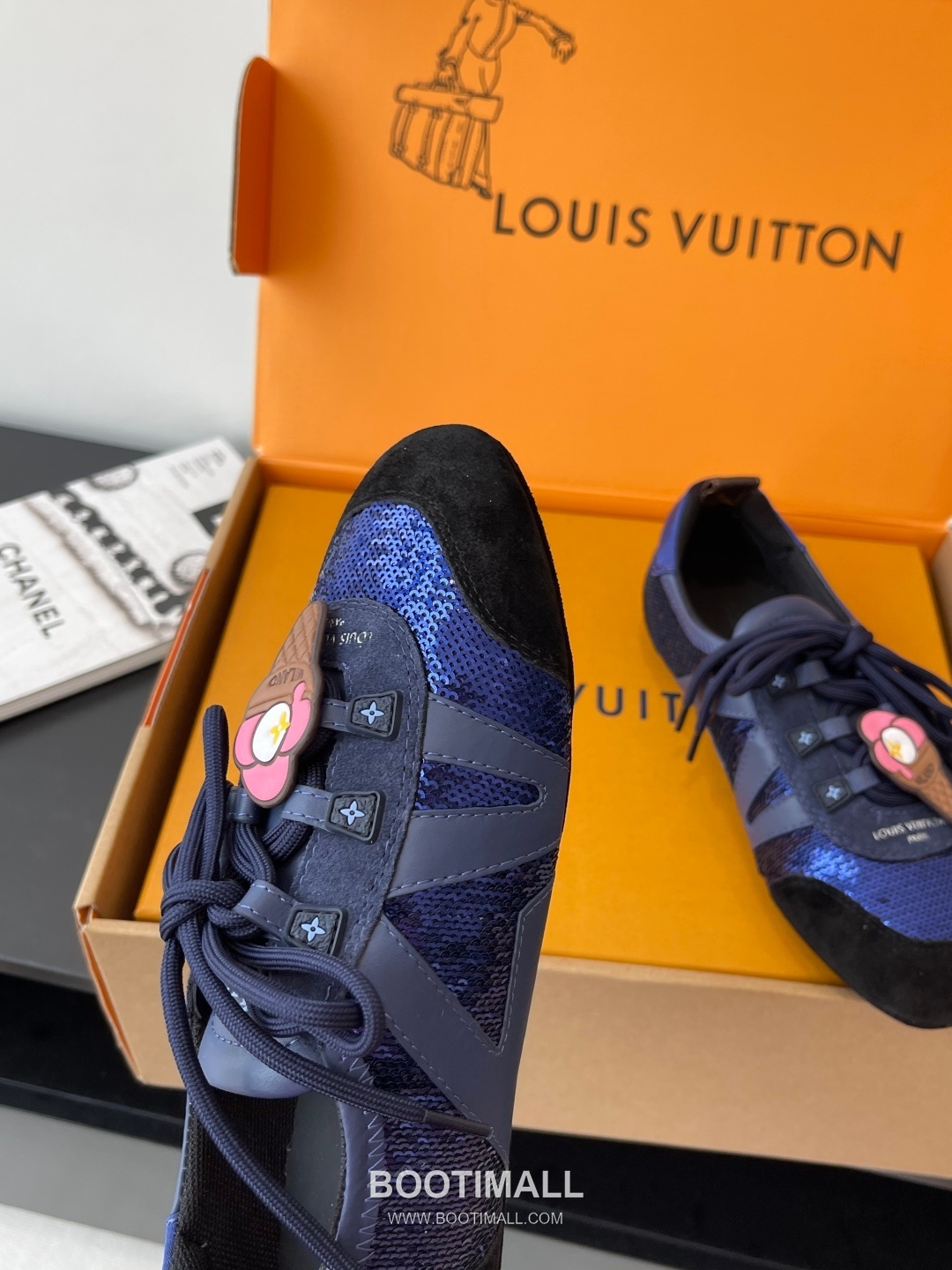 Louis Vuitton Sneakerina Ballet Sneaker Calf Suede Leather Brown Sneakers 루이비통 스니커리나 발레 스니커즈 송아지 스웨이드 가죽 브라운 7