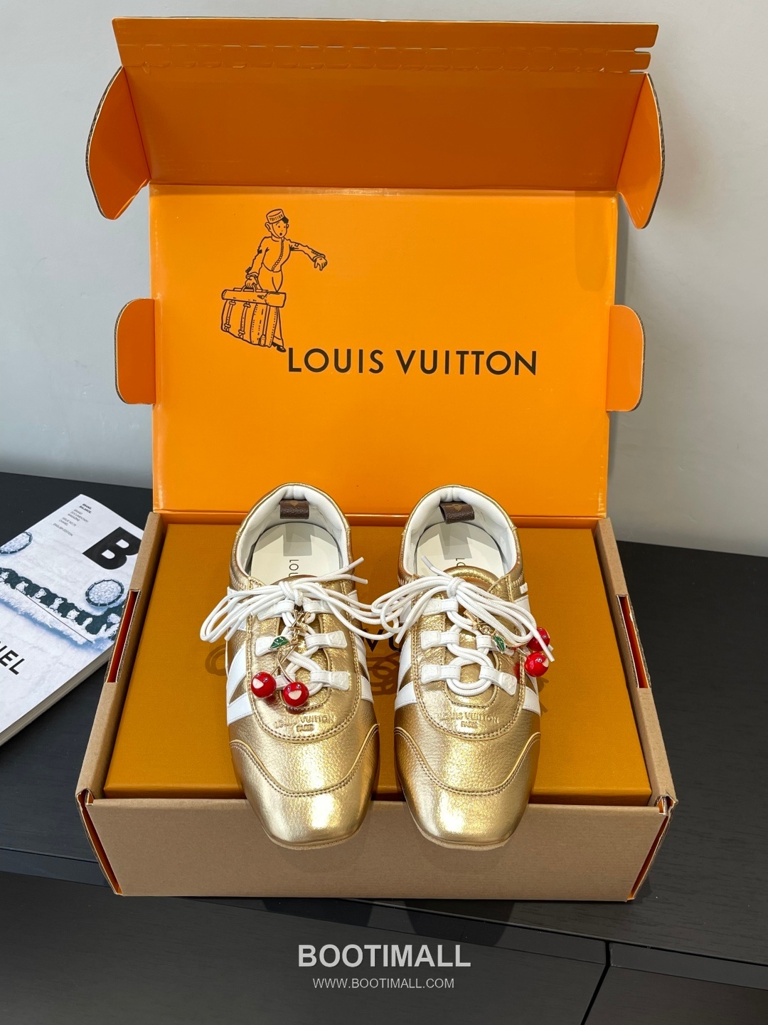 Louis Vuitton Sneakerina Ballet Trainer Calfskin Suede Pink Sneakers 루이비통 스니커리나 발레 트레이너 송아지 가죽 스웨이드 핑크 스니커즈 1