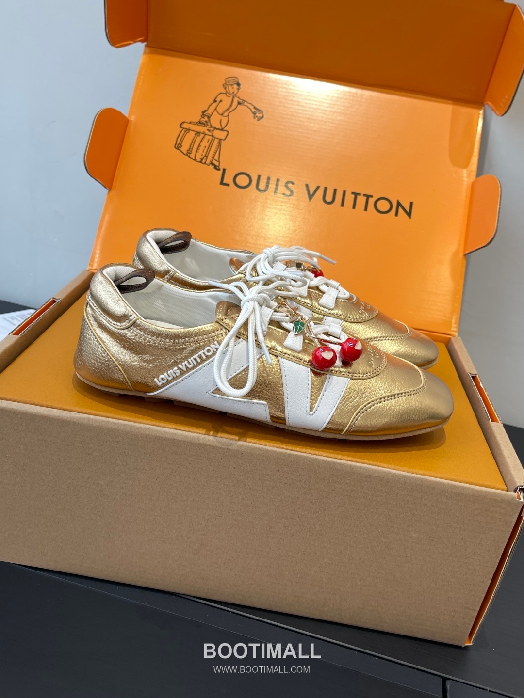 Louis Vuitton Sneakerina Ballet Trainer Calfskin Suede Pink Sneakers 루이비통 스니커리나 발레 트레이너 송아지 가죽 스웨이드 핑크 스니커즈 2