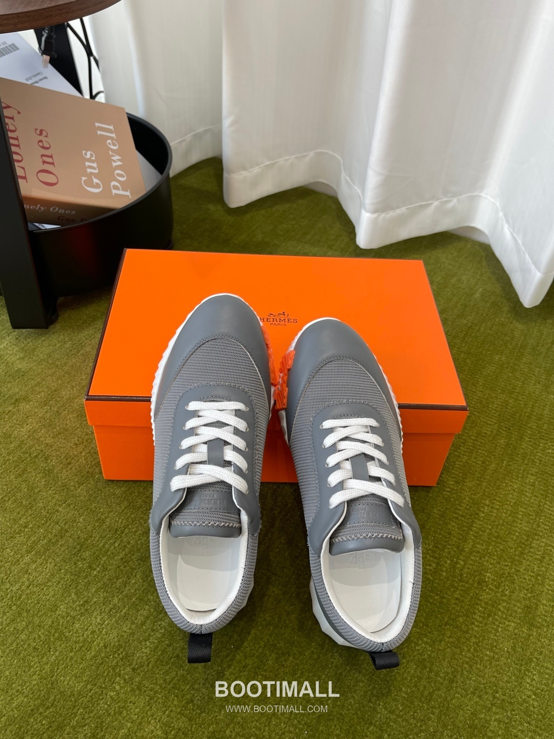 Hermes Classic Chunky Sneaker Tech Canvas, Suede Goat Leather Black Sneakers 에르메스 클래식 청키 스니커즈 고기능성 캔버스, 스웨이드 산양가죽 블랙 7