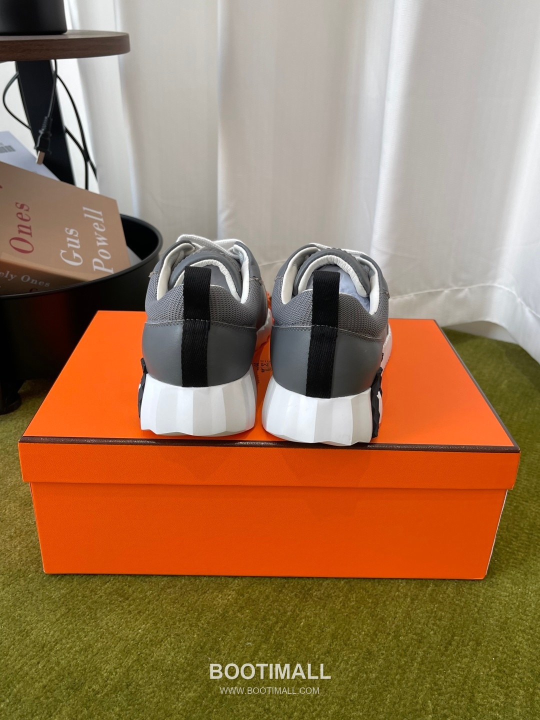 Hermes Classic Chunky Sneaker Tech Canvas, Suede Goat Leather Black Sneakers 에르메스 클래식 청키 스니커즈 고기능성 캔버스, 스웨이드 산양가죽 블랙 8