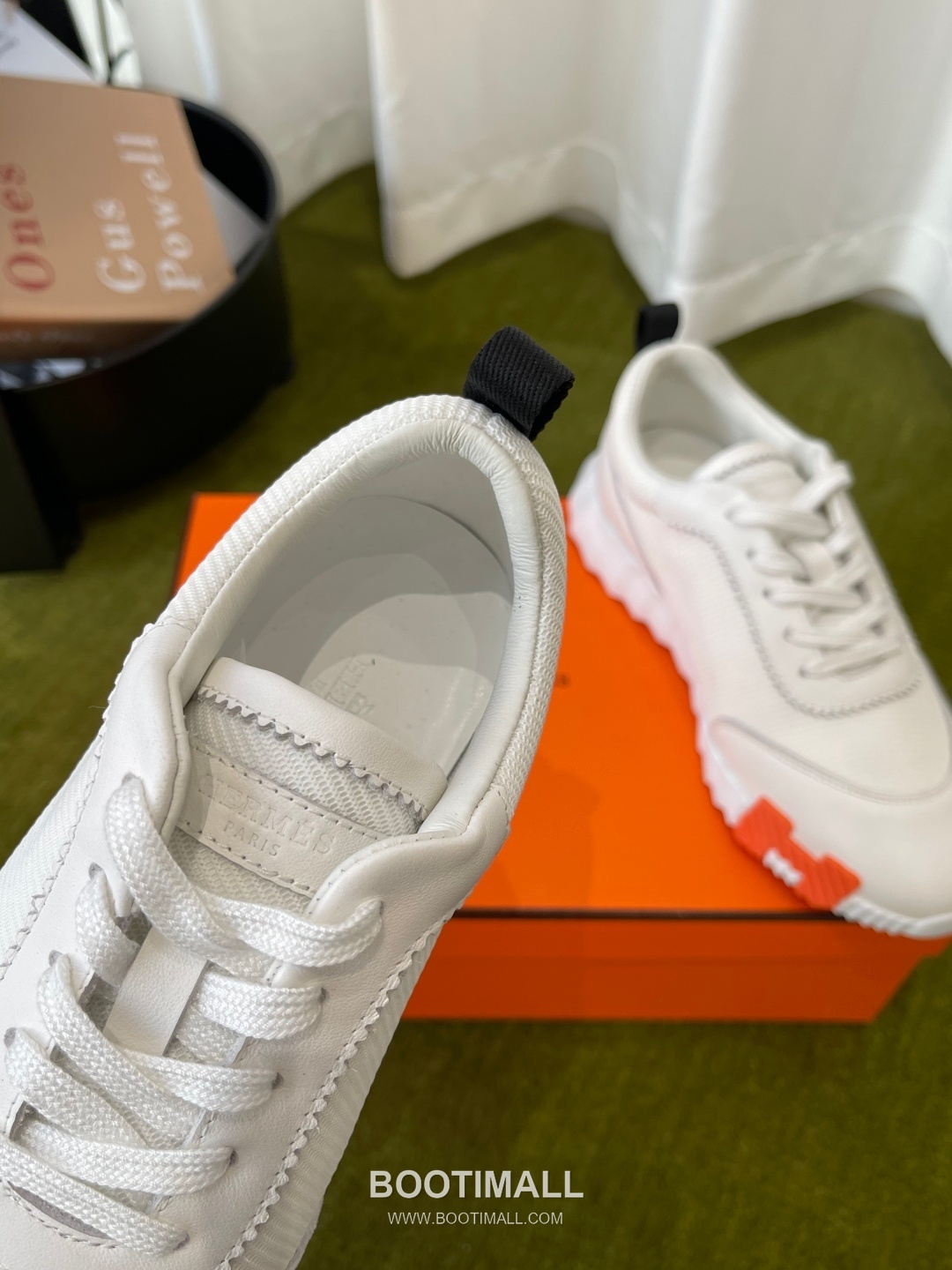 Hermes Classic Chunky Sneaker Tech Canvas, Suede Goat Leather Black Sneakers 에르메스 클래식 청키 스니커즈 고기능성 캔버스, 스웨이드 산양가죽 블랙 4