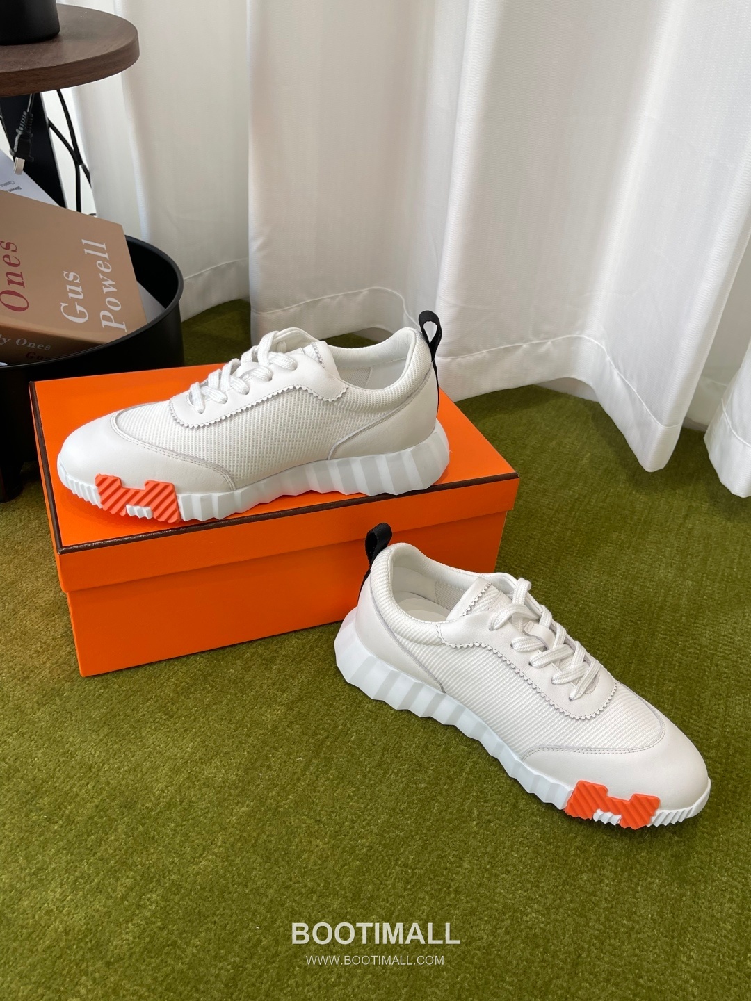 Hermes Classic Chunky Sneaker Tech Canvas, Suede Goat Leather Black Sneakers 에르메스 클래식 청키 스니커즈 고기능성 캔버스, 스웨이드 산양가죽 블랙 6