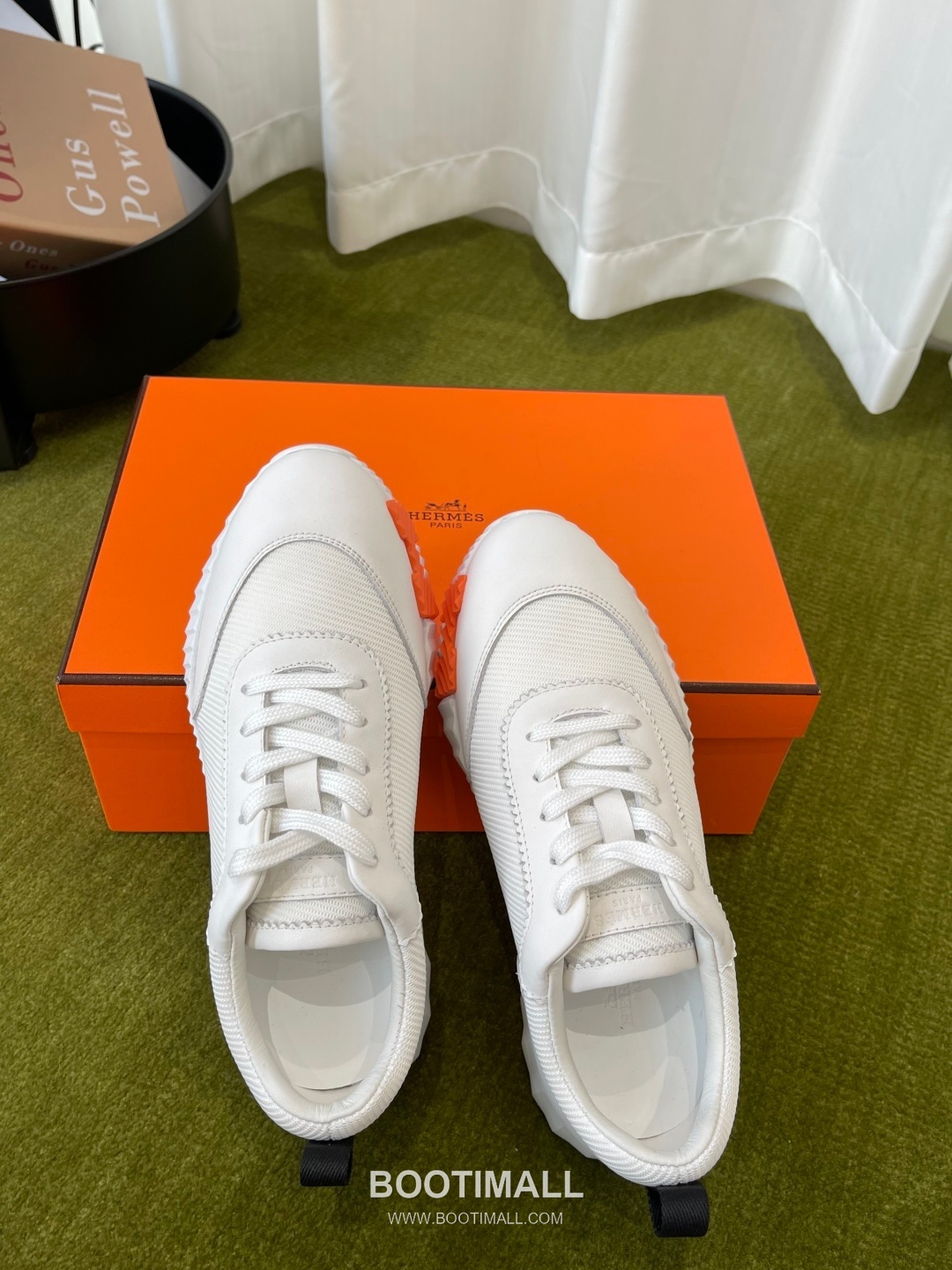 Hermes Classic Chunky Sneaker Tech Canvas, Suede Goat Leather Black Sneakers 에르메스 클래식 청키 스니커즈 고기능성 캔버스, 스웨이드 산양가죽 블랙 7