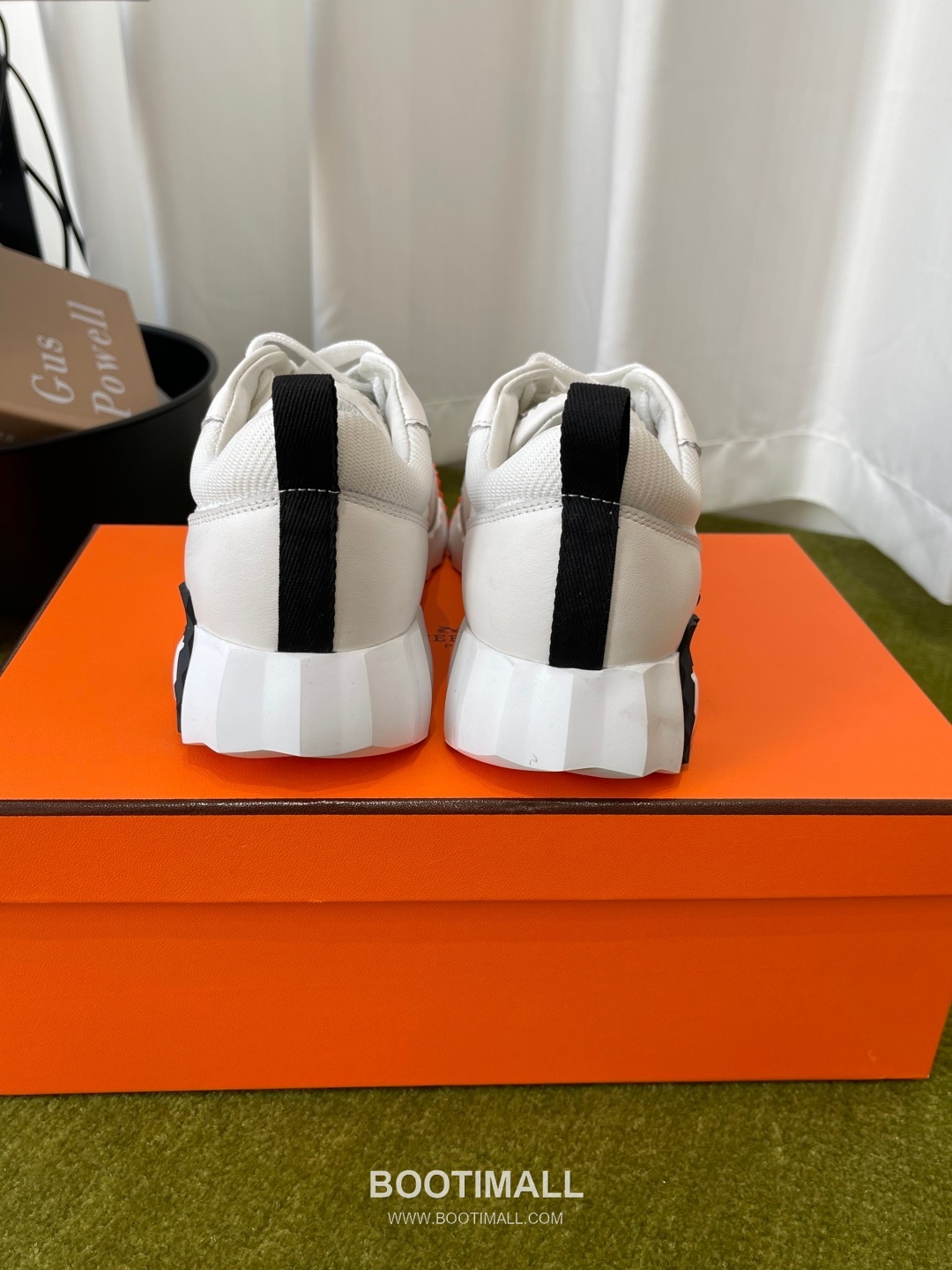 Hermes Classic Chunky Sneaker Tech Canvas, Suede Goat Leather Black Sneakers 에르메스 클래식 청키 스니커즈 고기능성 캔버스, 스웨이드 산양가죽 블랙 8