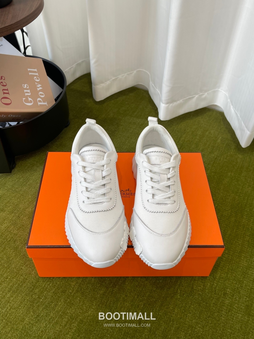 Hermes Classic Chunky Sneaker Tech Canvas, Suede Goat Leather Black Sneakers 에르메스 클래식 청키 스니커즈 고기능성 캔버스, 스웨이드 산양가죽 블랙 1