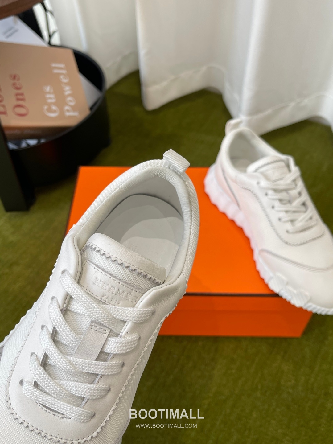 Hermes Classic Chunky Sneaker Tech Canvas, Suede Goat Leather Black Sneakers 에르메스 클래식 청키 스니커즈 고기능성 캔버스, 스웨이드 산양가죽 블랙 4