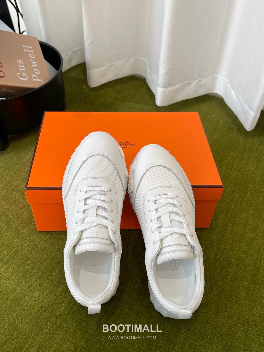 Hermes Classic Chunky Sneaker Tech Canvas, Suede Goat Leather Black Sneakers 에르메스 클래식 청키 스니커즈 고기능성 캔버스, 스웨이드 산양가죽 블랙 7