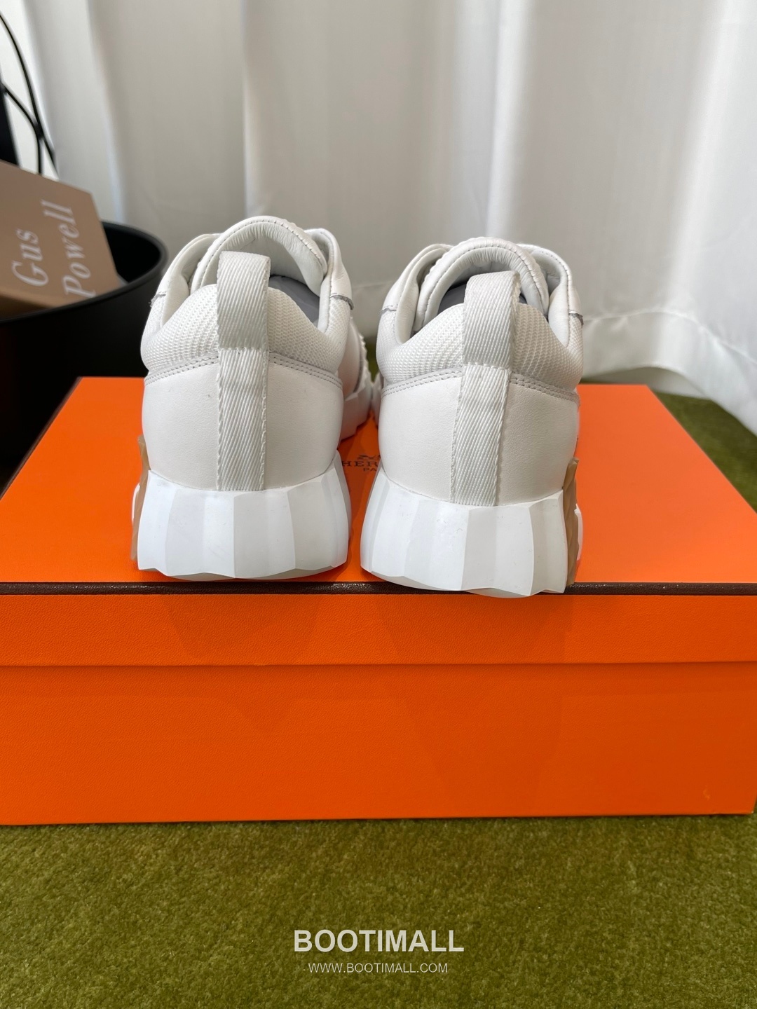 Hermes Classic Chunky Sneaker Tech Canvas, Suede Goat Leather Black Sneakers 에르메스 클래식 청키 스니커즈 고기능성 캔버스, 스웨이드 산양가죽 블랙 8