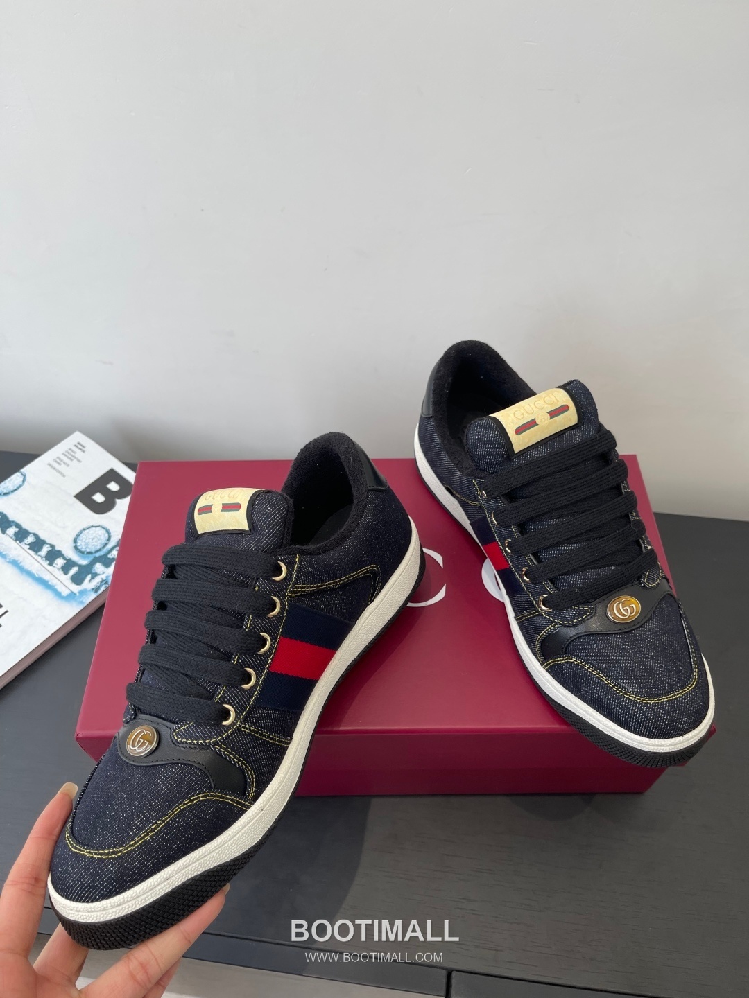 Gucci Dirty Sneaker Calfskin Leather White Sneakers 구찌 더티 스니커즈 송아지가죽 화이트 3