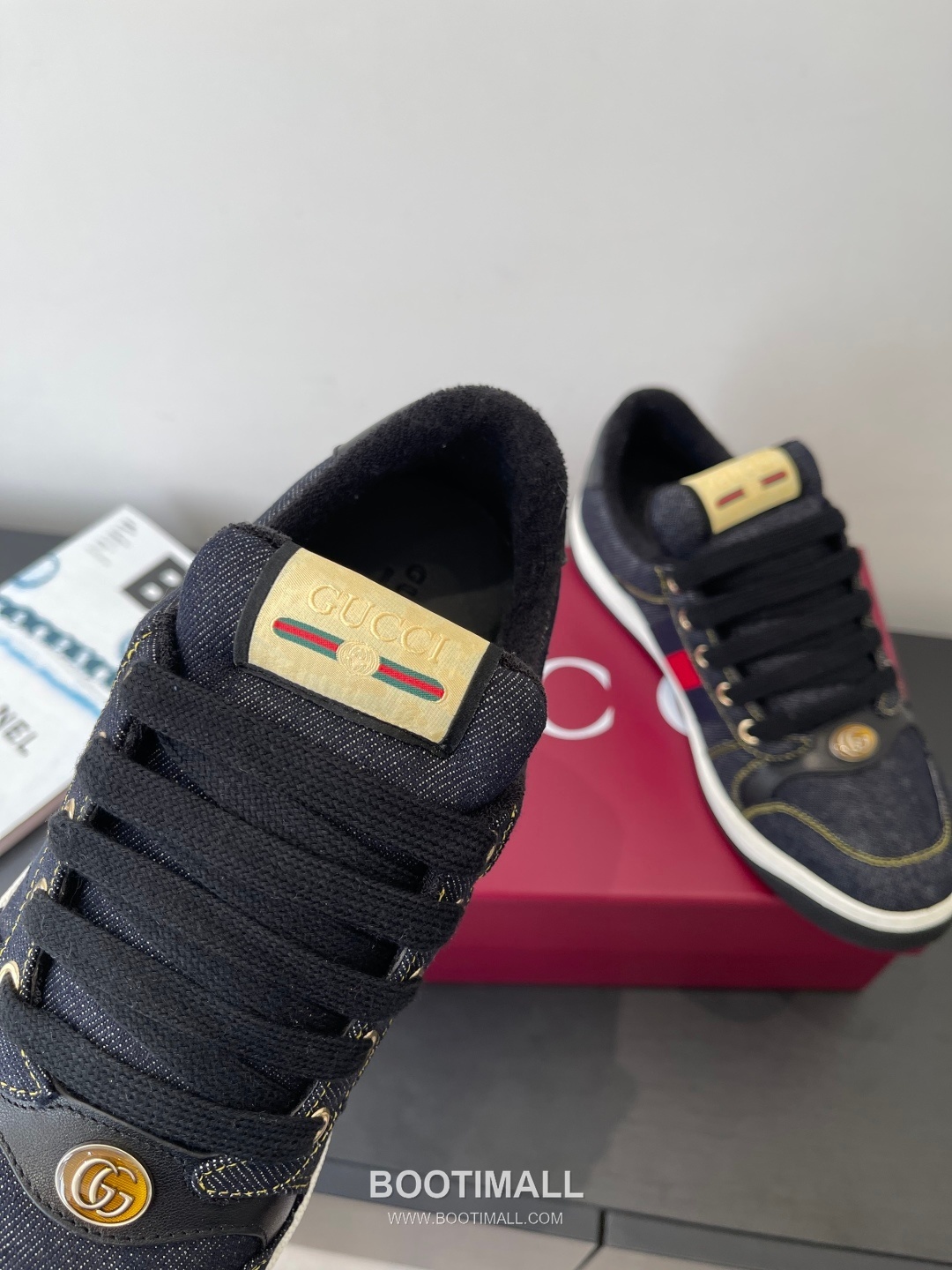 Gucci Dirty Sneaker Calfskin Leather White Sneakers 구찌 더티 스니커즈 송아지가죽 화이트 4