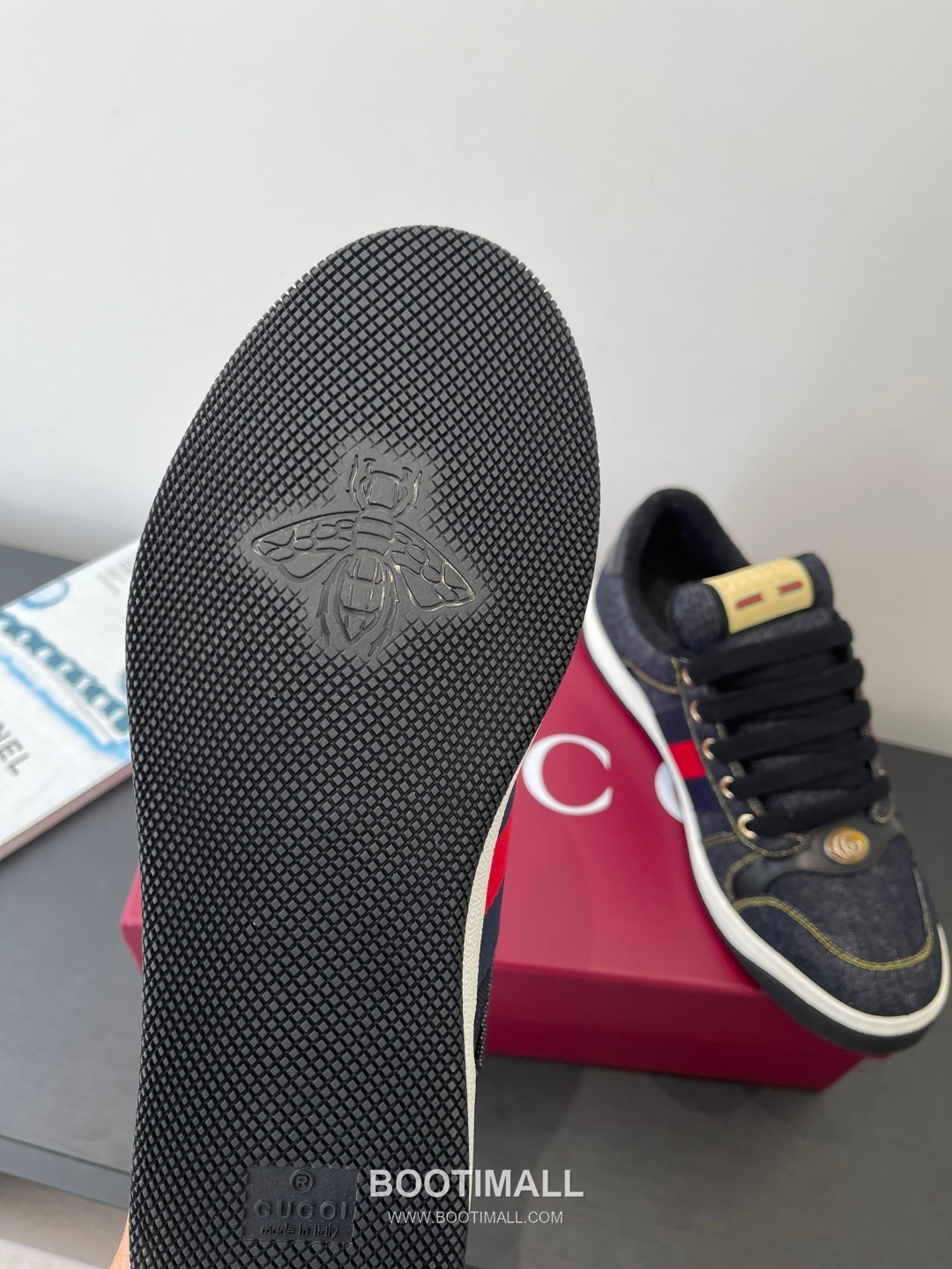 Gucci Dirty Sneaker Calfskin Leather White Sneakers 구찌 더티 스니커즈 송아지가죽 화이트 5