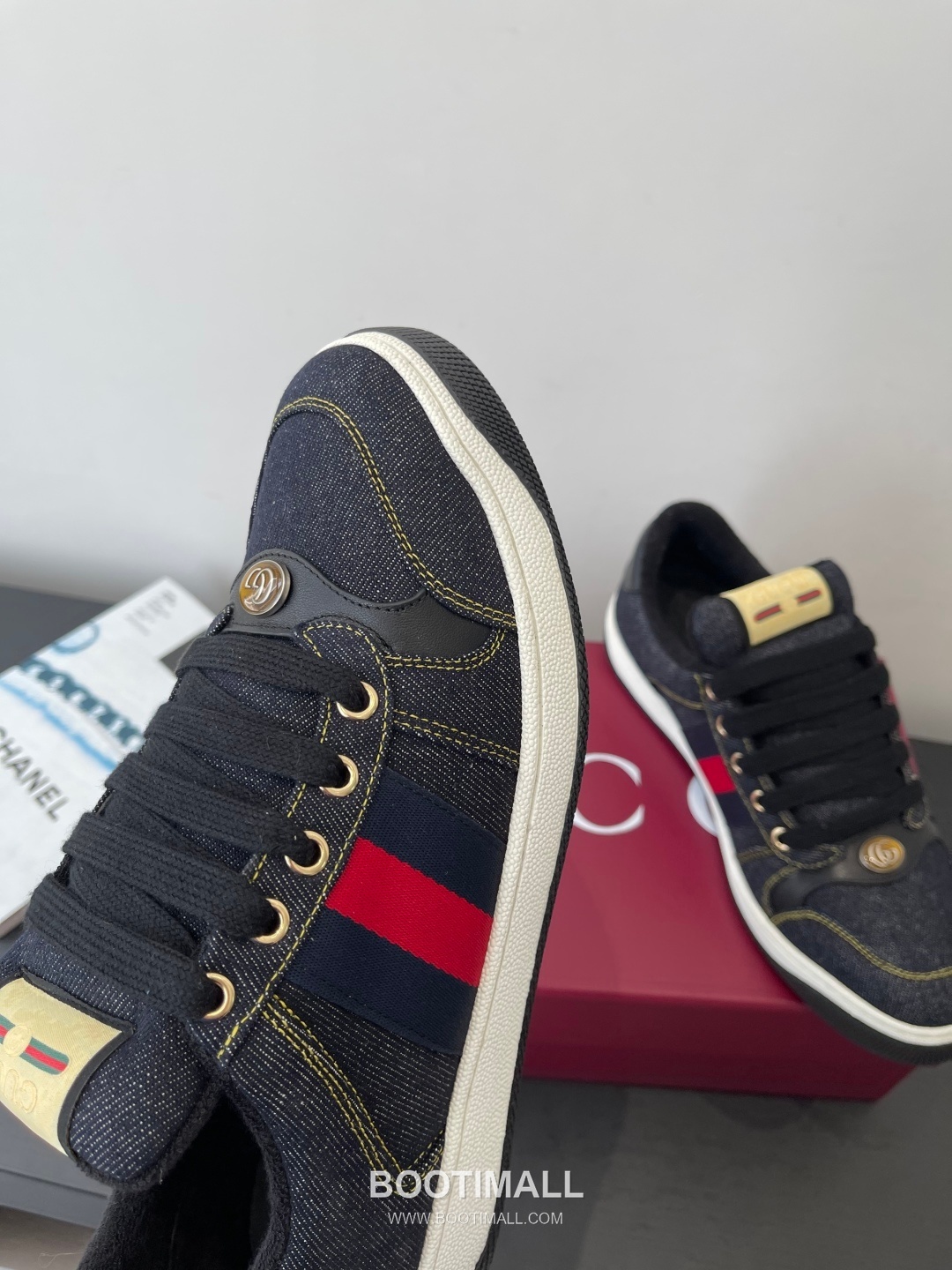 Gucci Dirty Sneaker Calfskin Leather White Sneakers 구찌 더티 스니커즈 송아지가죽 화이트 6