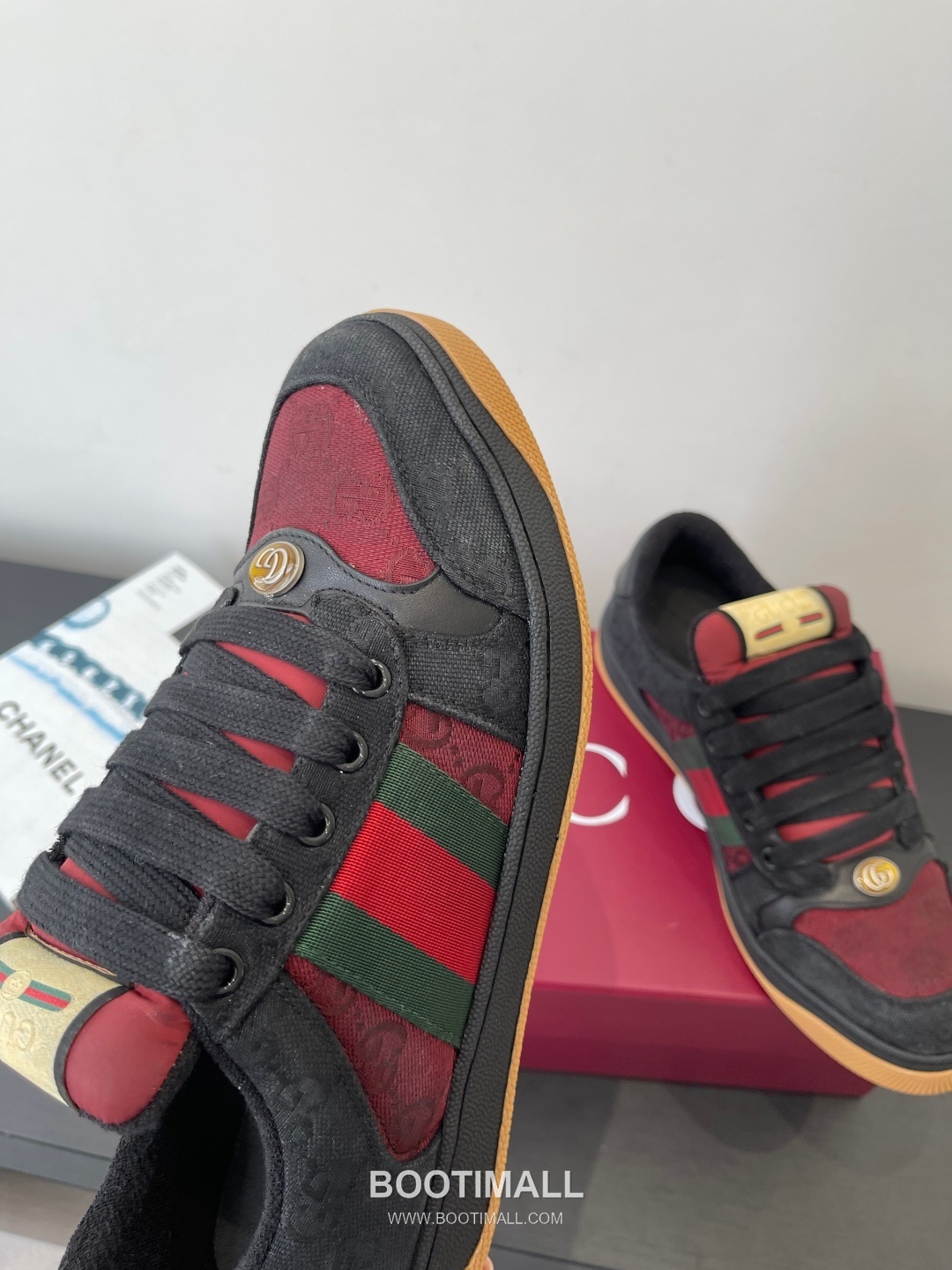 Gucci Dirty Sneaker Calfskin Leather White Sneakers 구찌 더티 스니커즈 송아지가죽 화이트 6