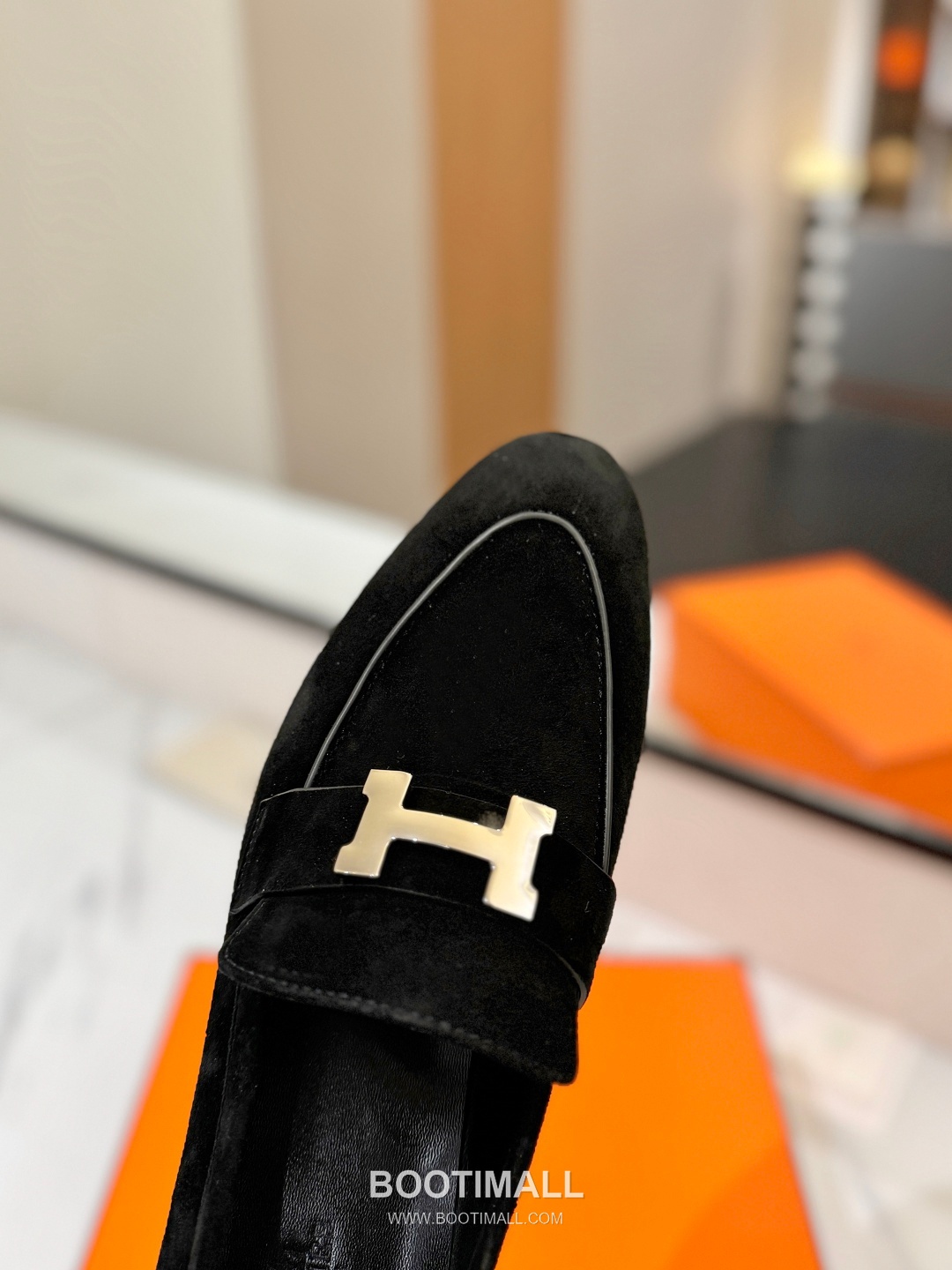 Hermes Classic Loafer Calfskin, Mixed Sheepskin Beige 에르메스 클래식 로퍼 송아지가죽, 혼합종 양가죽 베이지 6