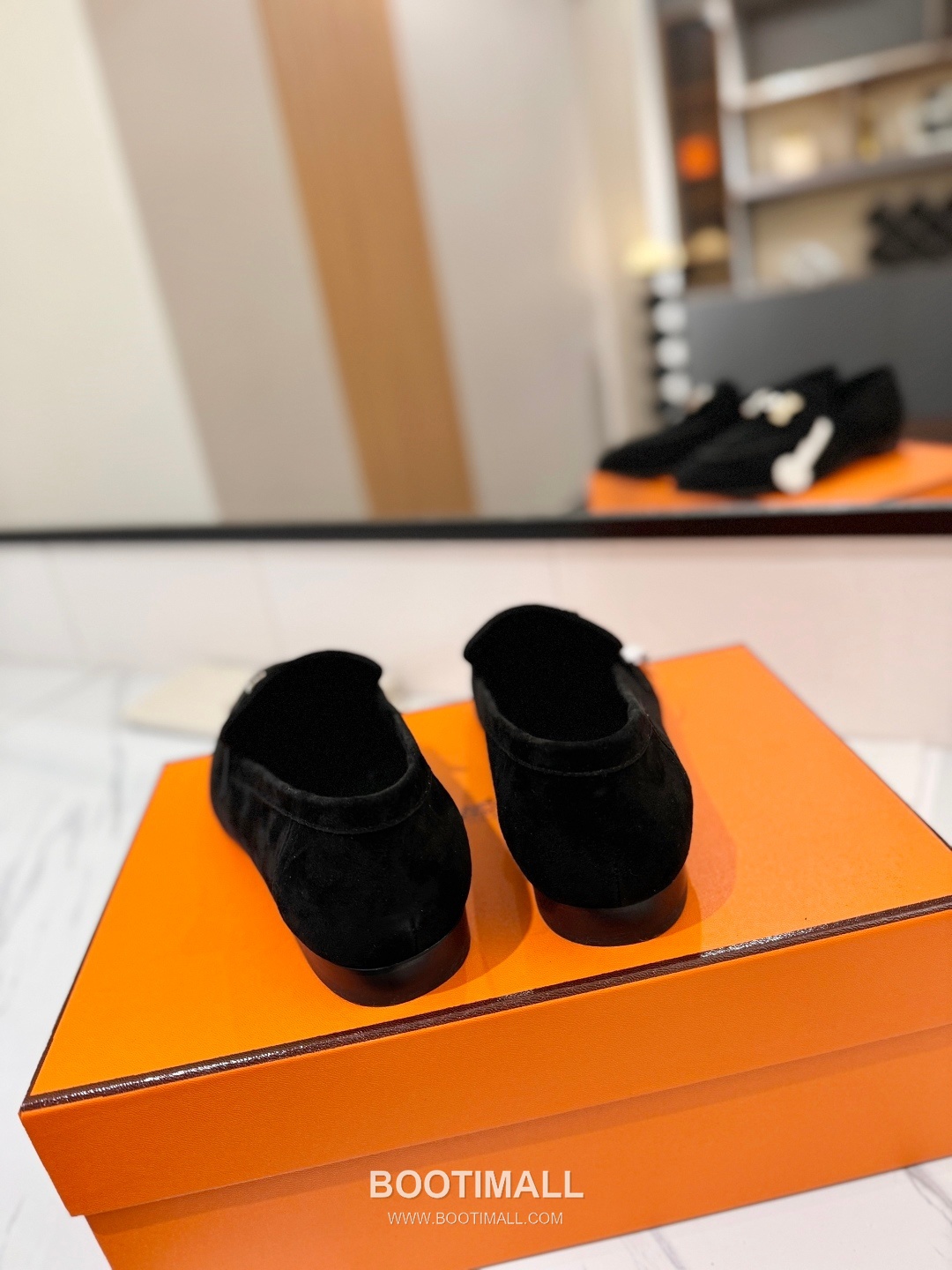 Hermes Classic Loafer Calfskin, Mixed Sheepskin Beige 에르메스 클래식 로퍼 송아지가죽, 혼합종 양가죽 베이지 7