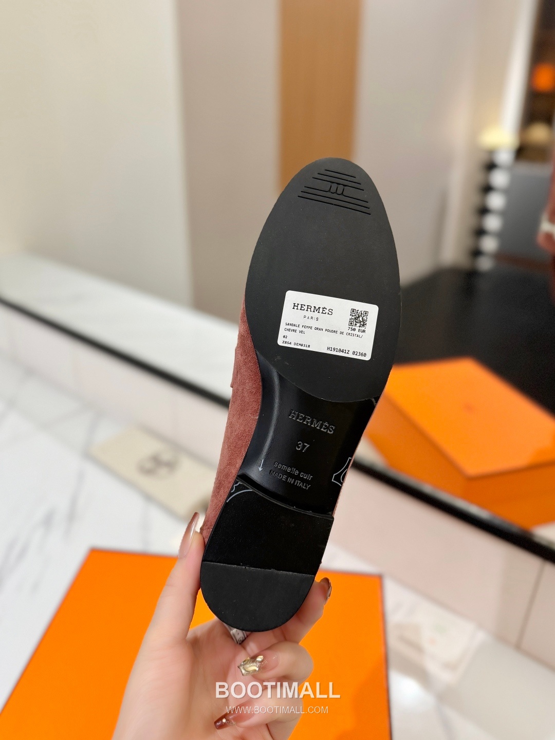 Hermes Classic Loafer Calfskin, Mixed Sheepskin Beige 에르메스 클래식 로퍼 송아지가죽, 혼합종 양가죽 베이지 9