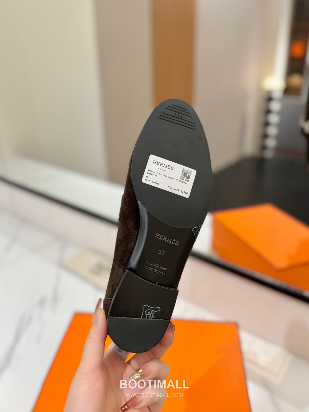 Hermes Classic Loafer Calfskin, Mixed Sheepskin Beige 에르메스 클래식 로퍼 송아지가죽, 혼합종 양가죽 베이지 9