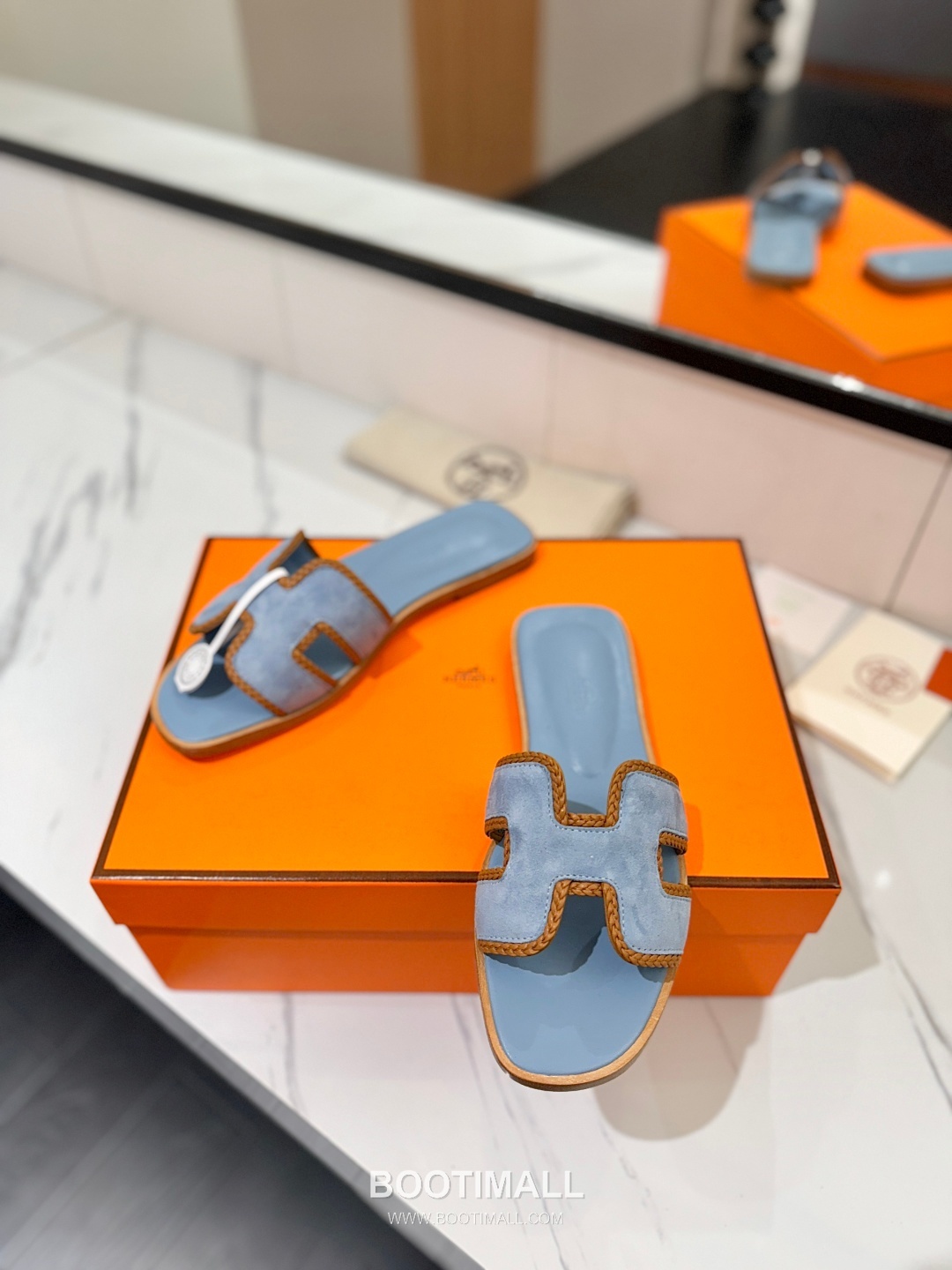 Hermes Classic Mule Sheepskin, Mixed Sheepskin Lining Brown 에르메스 클래식 뮬 양가죽, 혼합 양가죽 안감 브라운 5