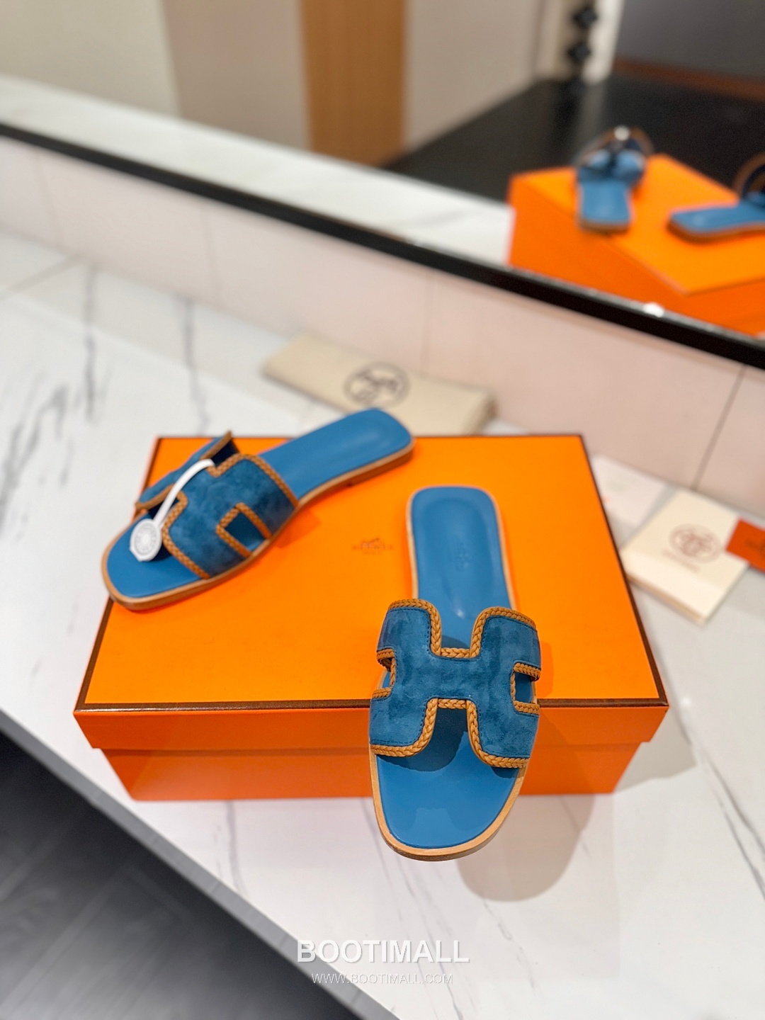 Hermes Classic Mule Sheepskin, Mixed Sheepskin Lining Brown 에르메스 클래식 뮬 양가죽, 혼합 양가죽 안감 브라운 5