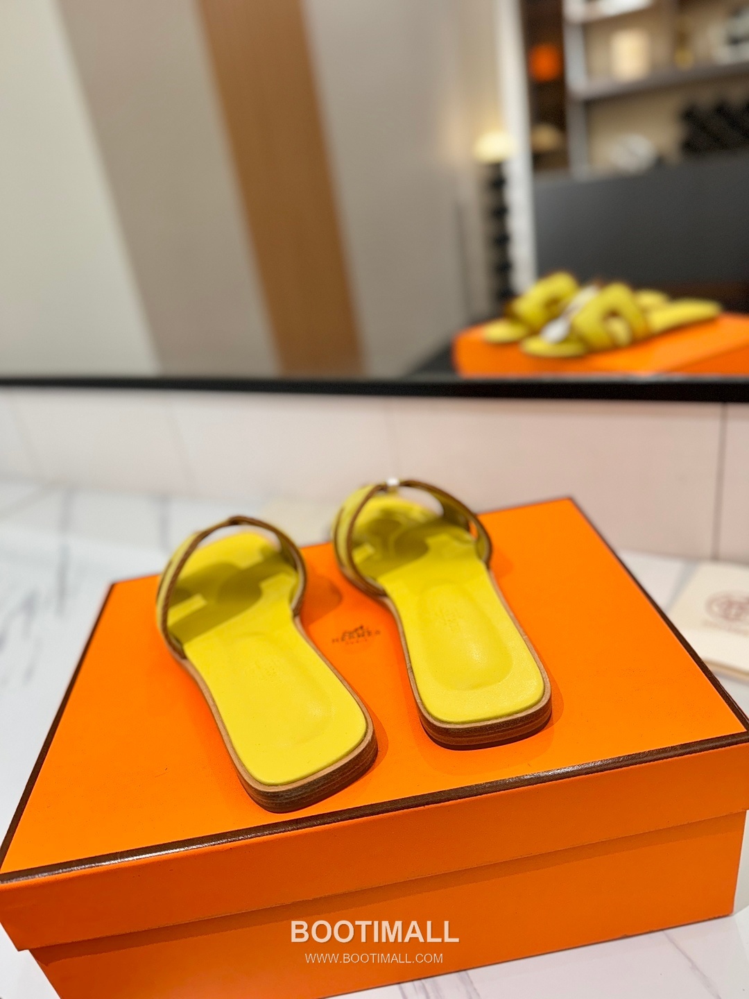 Hermes Classic Mule Sheepskin, Mixed Sheepskin Lining Brown 에르메스 클래식 뮬 양가죽, 혼합 양가죽 안감 브라운 9