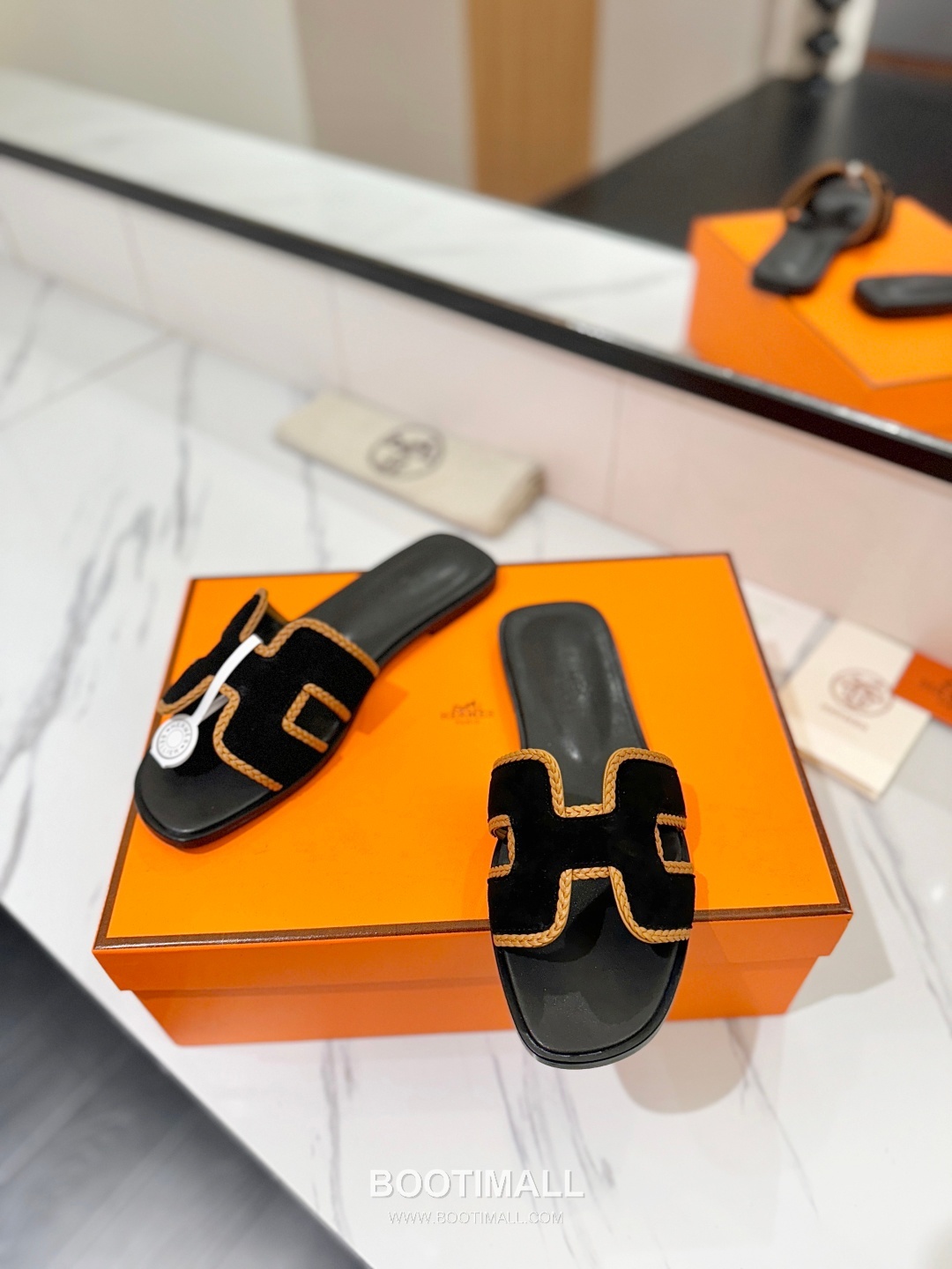 Hermes Classic Mule Sheepskin, Mixed Sheepskin Lining Brown 에르메스 클래식 뮬 양가죽, 혼합 양가죽 안감 브라운 5