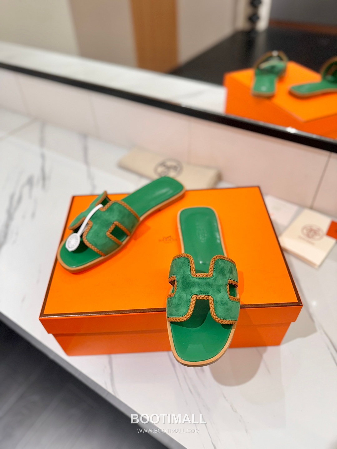 Hermes Classic Mule Sheepskin, Mixed Sheepskin Lining Brown 에르메스 클래식 뮬 양가죽, 혼합 양가죽 안감 브라운 5