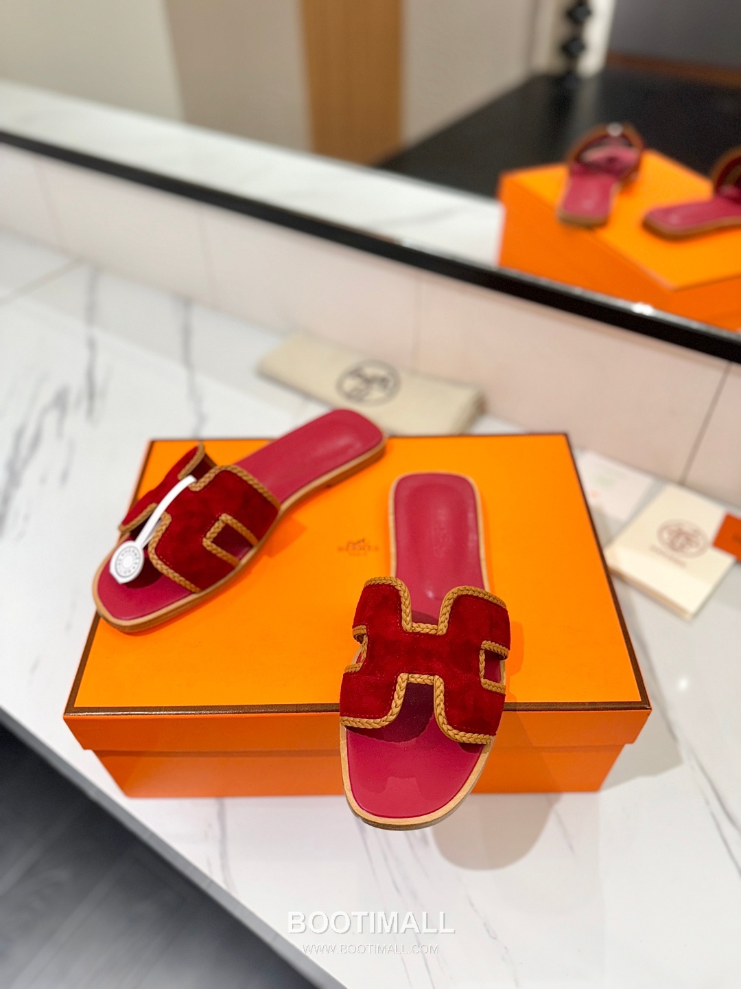 Hermes Classic Mule Sheepskin, Mixed Sheepskin Lining Brown 에르메스 클래식 뮬 양가죽, 혼합 양가죽 안감 브라운 5