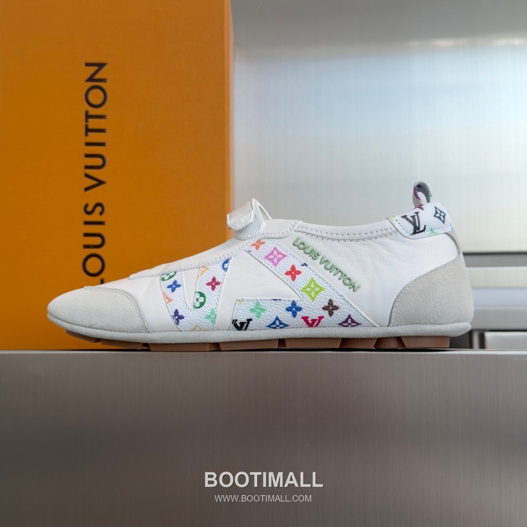 Louis Vuitton Sneakerina Ballet Sneaker Suede Calfskin Leather Brown Sneakers 루이비통 스니케리나 발레 스니커즈 스웨이드 송아지 가죽 브라운 2