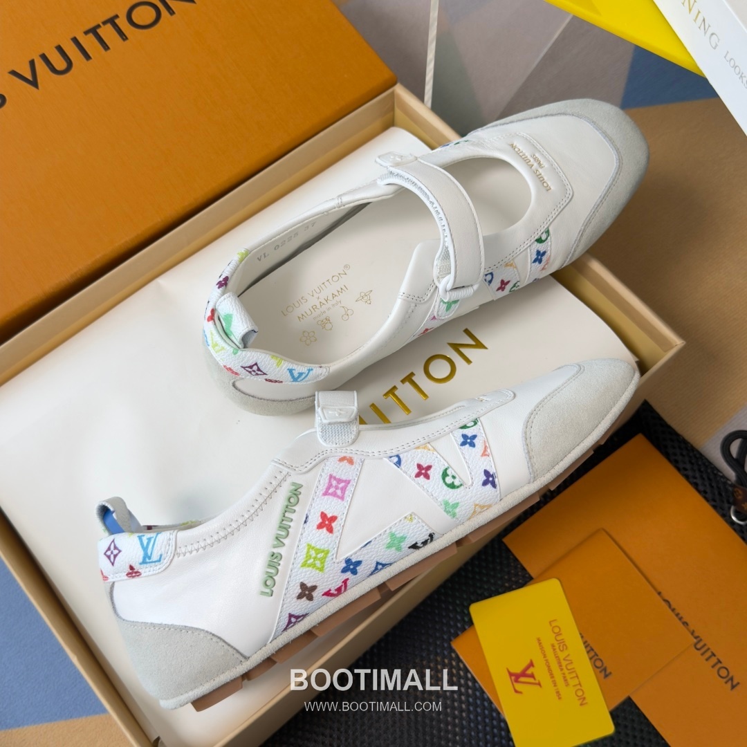 Louis Vuitton Sneakerina Ballet Sneaker Suede Calfskin Leather Brown Sneakers 루이비통 스니케리나 발레 스니커즈 스웨이드 송아지 가죽 브라운 4