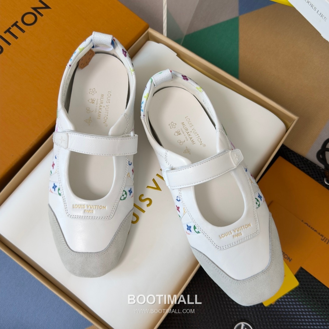 Louis Vuitton Sneakerina Ballet Sneaker Suede Calfskin Leather Brown Sneakers 루이비통 스니케리나 발레 스니커즈 스웨이드 송아지 가죽 브라운 5