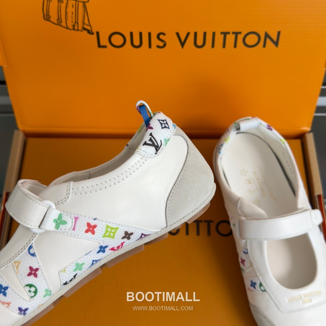 Louis Vuitton Sneakerina Ballet Sneaker Suede Calfskin Leather Brown Sneakers 루이비통 스니케리나 발레 스니커즈 스웨이드 송아지 가죽 브라운 7