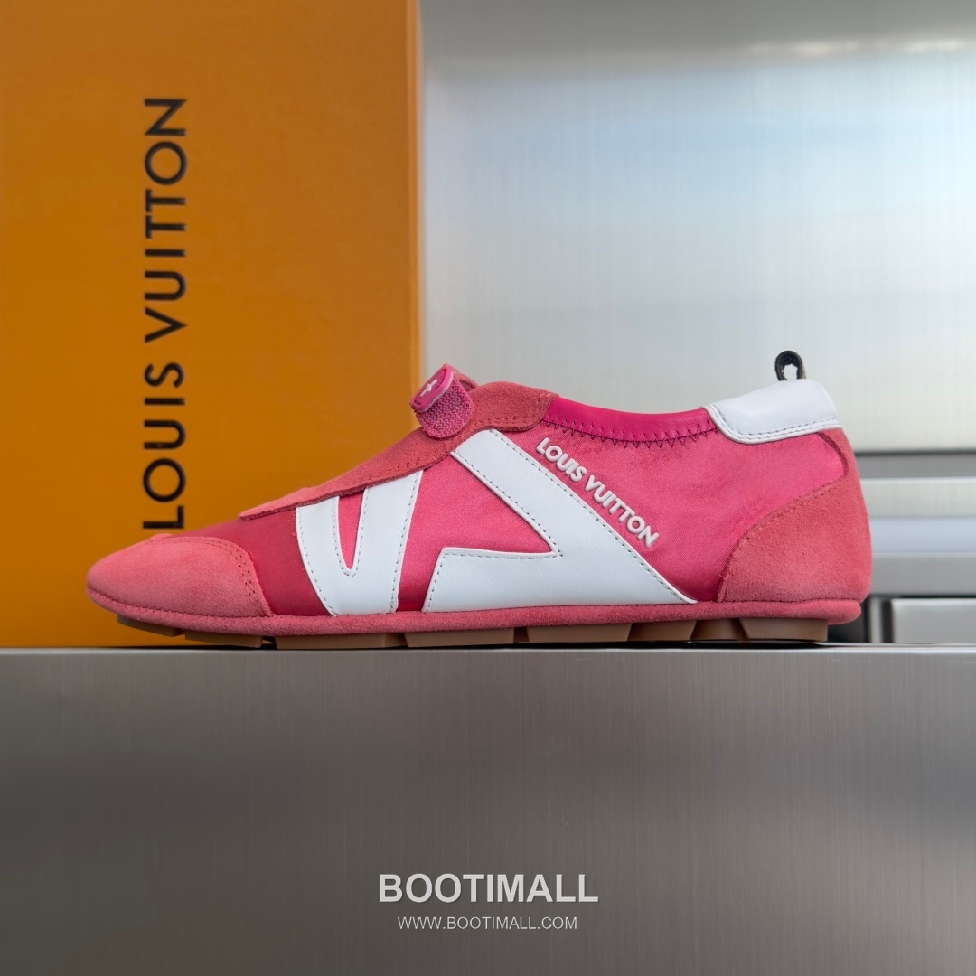 Louis Vuitton Sneakerina Ballet Sneaker Suede Calfskin Leather Brown Sneakers 루이비통 스니케리나 발레 스니커즈 스웨이드 송아지 가죽 브라운 2