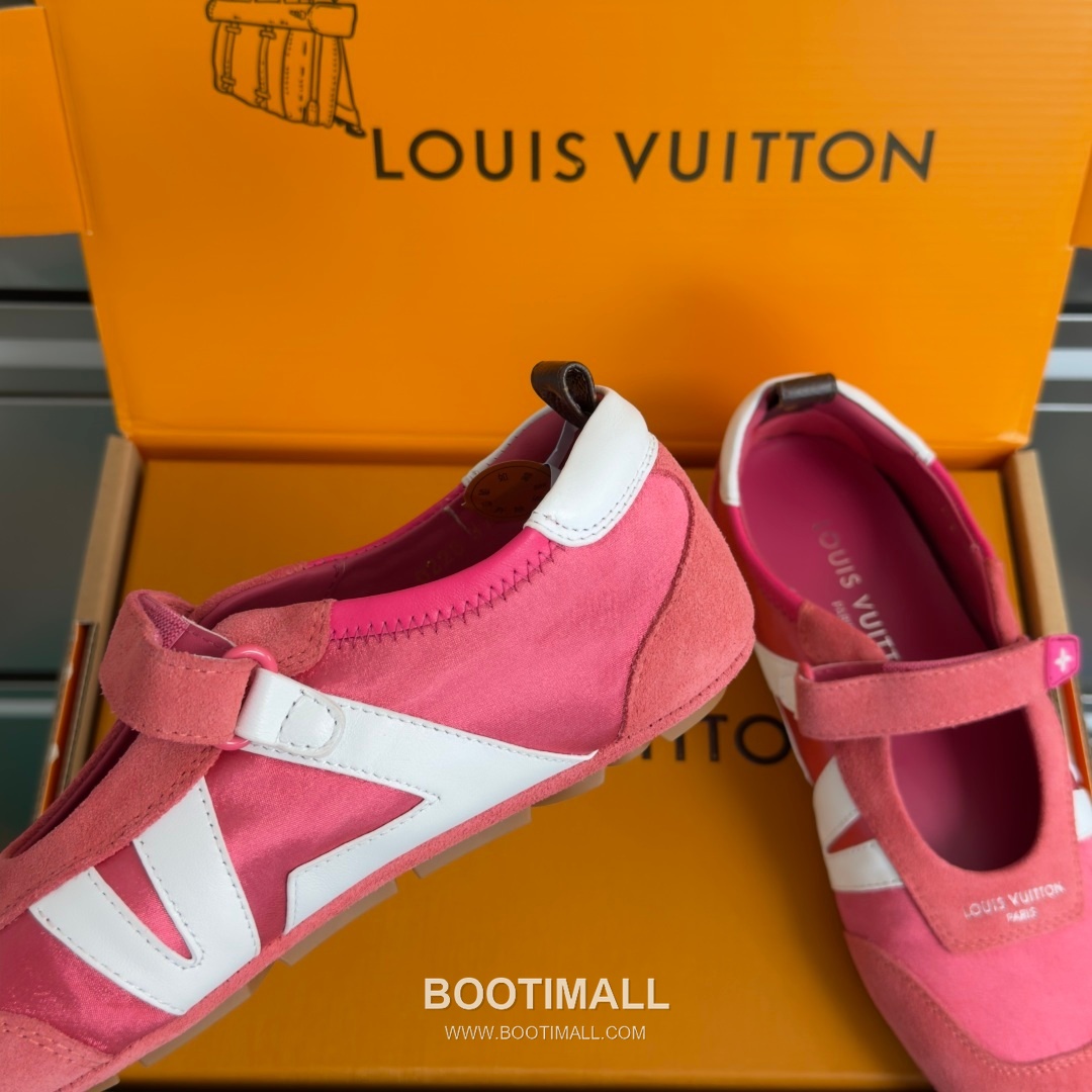 Louis Vuitton Sneakerina Ballet Sneaker Suede Calfskin Leather Brown Sneakers 루이비통 스니케리나 발레 스니커즈 스웨이드 송아지 가죽 브라운 7