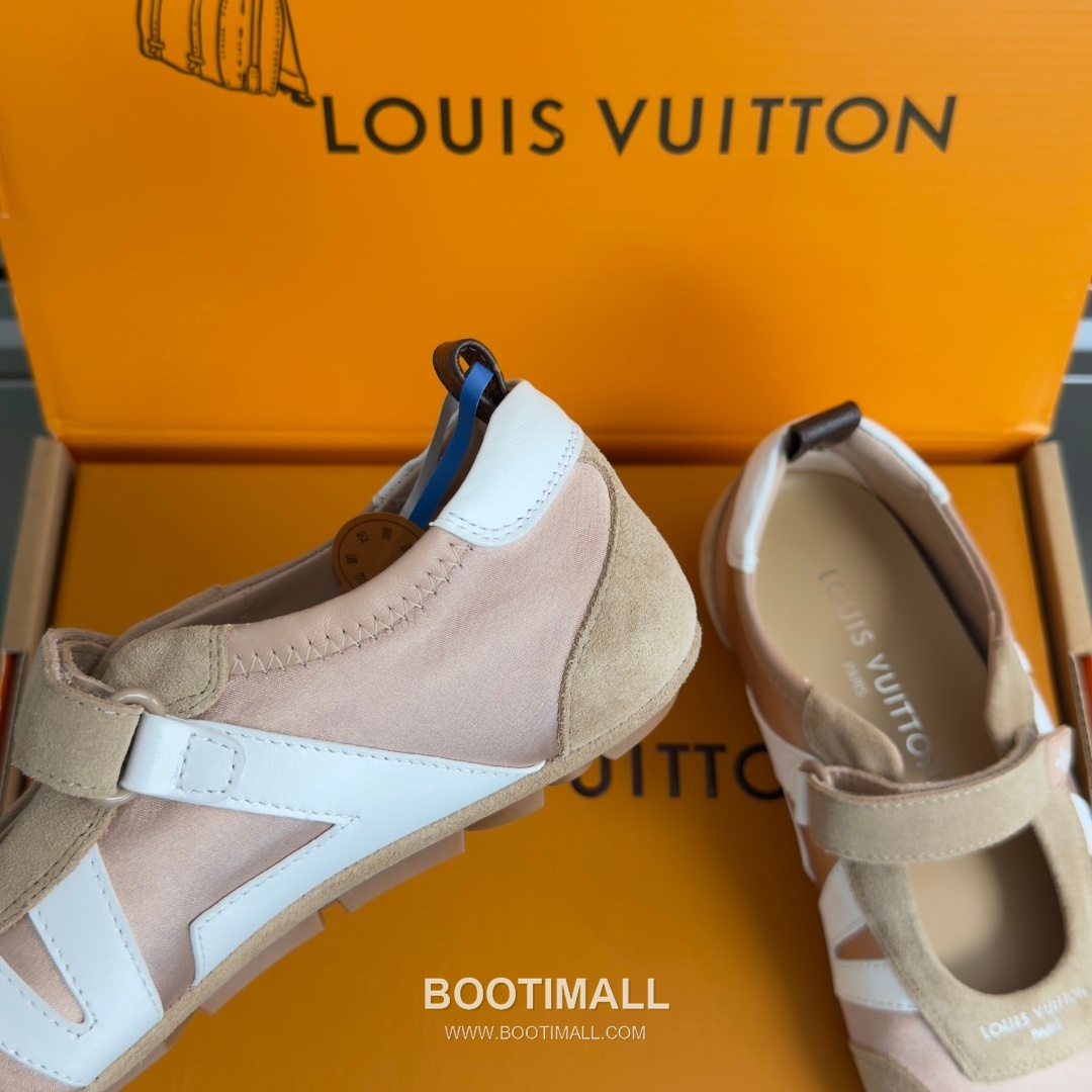 Louis Vuitton Sneakerina Ballet Sneaker Suede Calfskin Leather Brown Sneakers 루이비통 스니케리나 발레 스니커즈 스웨이드 송아지 가죽 브라운 7