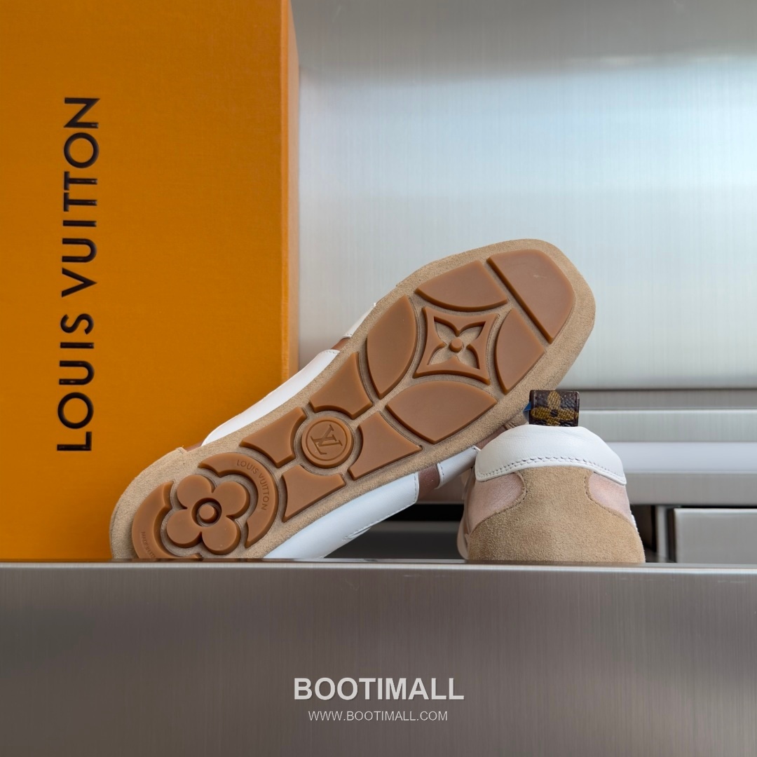 Louis Vuitton Sneakerina Ballet Sneaker Suede Calfskin Leather Brown Sneakers 루이비통 스니케리나 발레 스니커즈 스웨이드 송아지 가죽 브라운 9