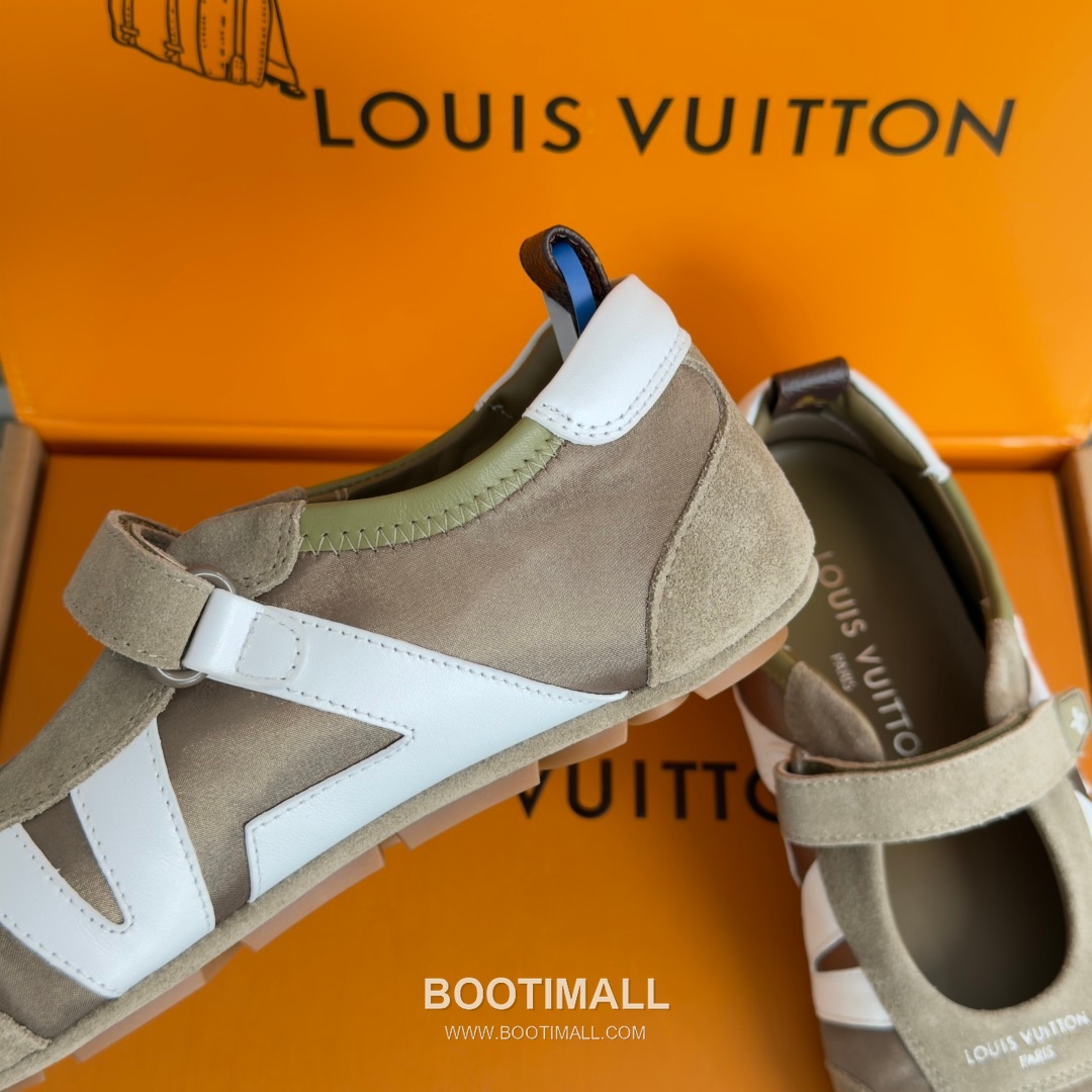 Louis Vuitton Sneakerina Ballet Sneaker Suede Calfskin Leather Brown Sneakers 루이비통 스니케리나 발레 스니커즈 스웨이드 송아지 가죽 브라운 7