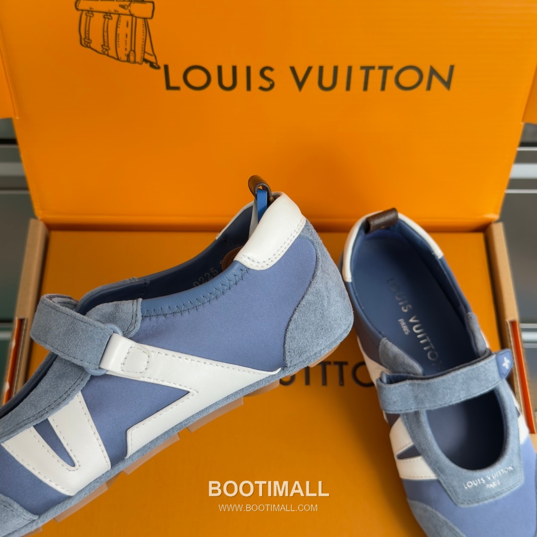 Louis Vuitton Sneakerina Ballet Sneaker Suede Calfskin Leather Brown Sneakers 루이비통 스니케리나 발레 스니커즈 스웨이드 송아지 가죽 브라운 7