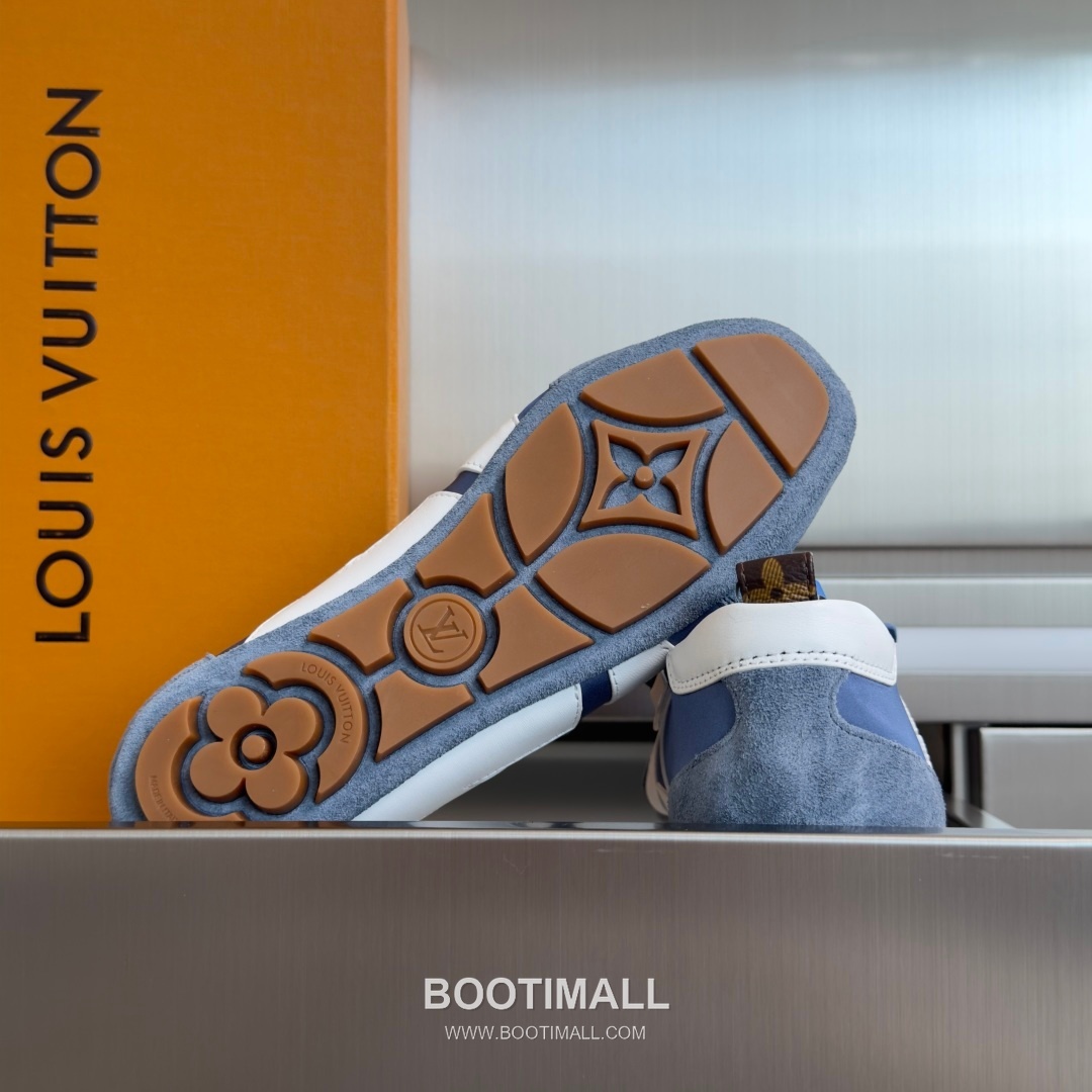 Louis Vuitton Sneakerina Ballet Sneaker Suede Calfskin Leather Brown Sneakers 루이비통 스니케리나 발레 스니커즈 스웨이드 송아지 가죽 브라운 9