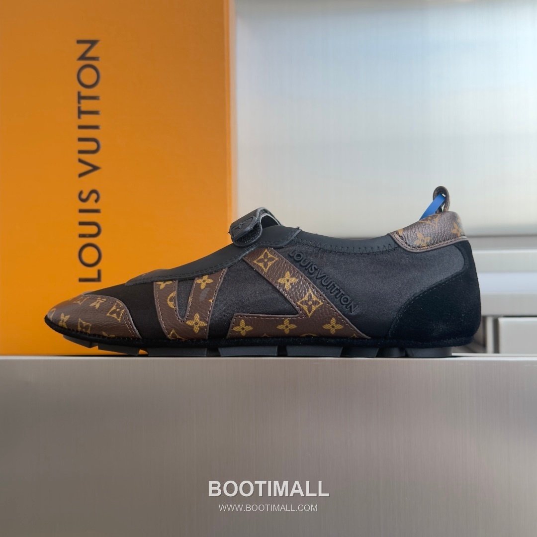 Louis Vuitton Sneakerina Ballet Sneaker Suede Calfskin Leather Brown Sneakers 루이비통 스니케리나 발레 스니커즈 스웨이드 송아지 가죽 브라운 2