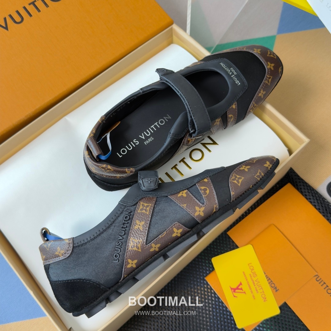 Louis Vuitton Sneakerina Ballet Sneaker Suede Calfskin Leather Brown Sneakers 루이비통 스니케리나 발레 스니커즈 스웨이드 송아지 가죽 브라운 4