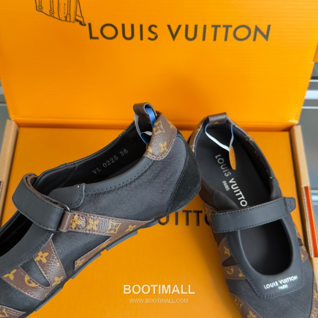 Louis Vuitton Sneakerina Ballet Sneaker Suede Calfskin Leather Brown Sneakers 루이비통 스니케리나 발레 스니커즈 스웨이드 송아지 가죽 브라운 7