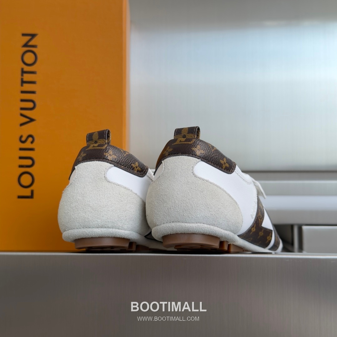 Louis Vuitton Sneakerina Ballet Sneaker Suede Calfskin Leather Brown Sneakers 루이비통 스니케리나 발레 스니커즈 스웨이드 송아지 가죽 브라운 8