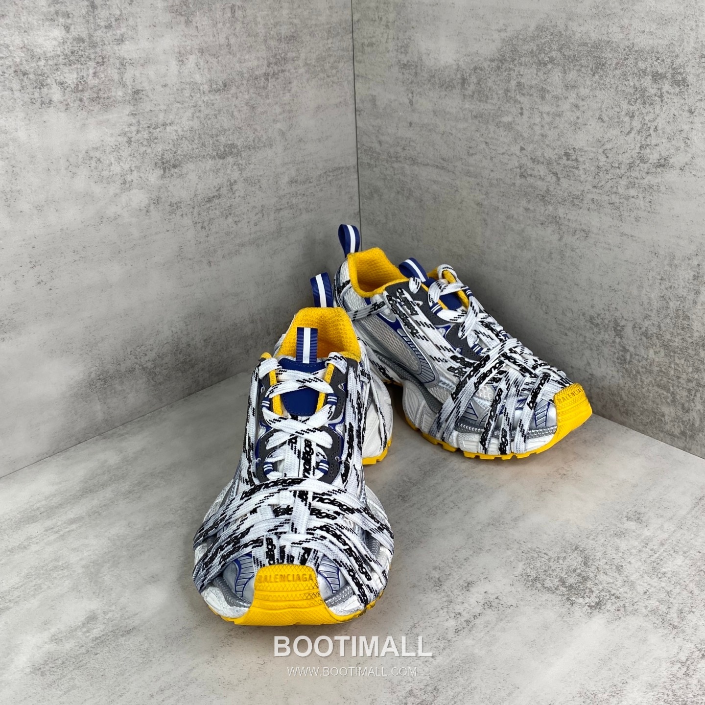 Balenciaga 3XL Lace-Up Leather Black Sneakers 발렌시아가 3XL 레이스업 가죽 블랙 스니커즈 2