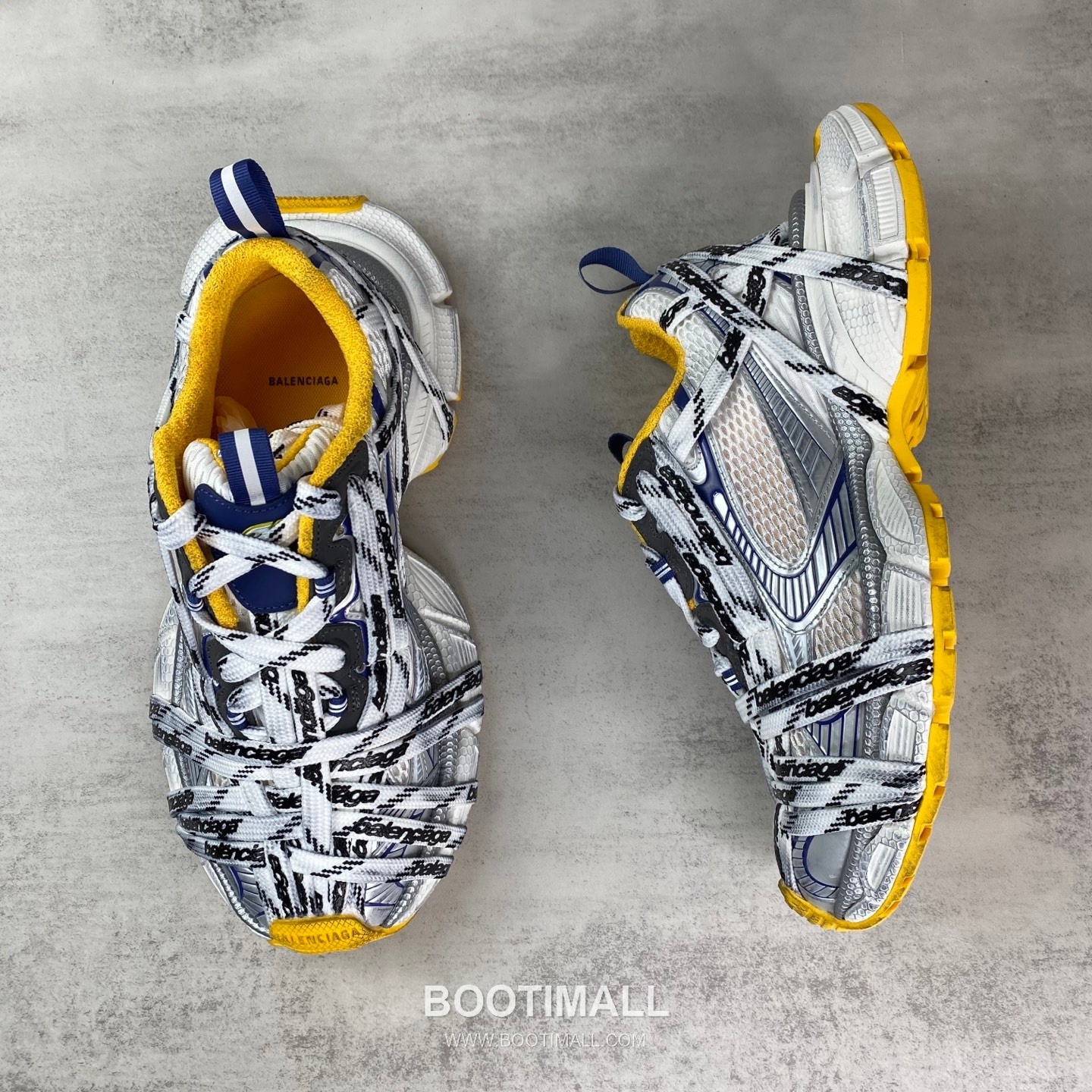 Balenciaga 3XL Lace-Up Leather Black Sneakers 발렌시아가 3XL 레이스업 가죽 블랙 스니커즈 3