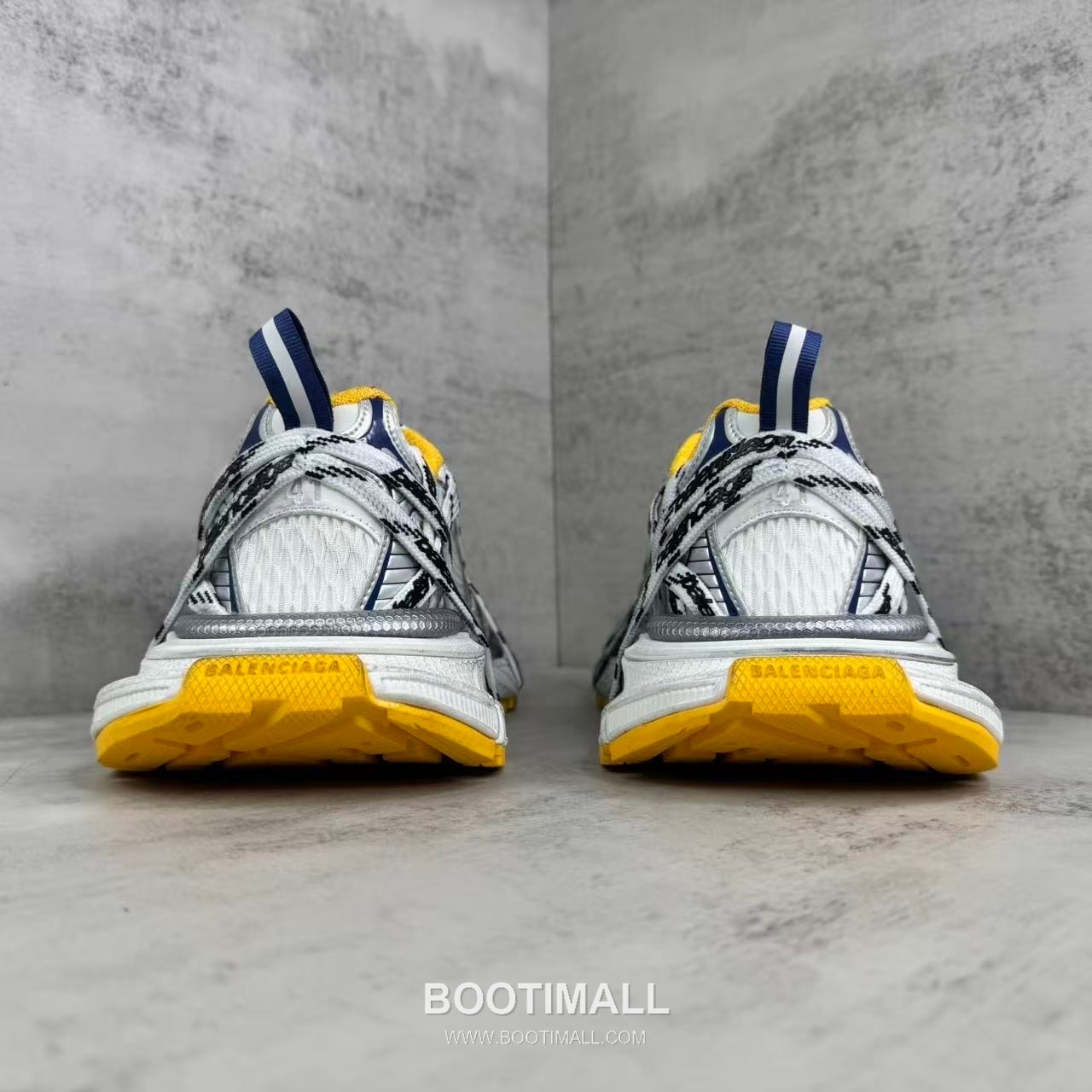 Balenciaga 3XL Lace-Up Leather Black Sneakers 발렌시아가 3XL 레이스업 가죽 블랙 스니커즈 5