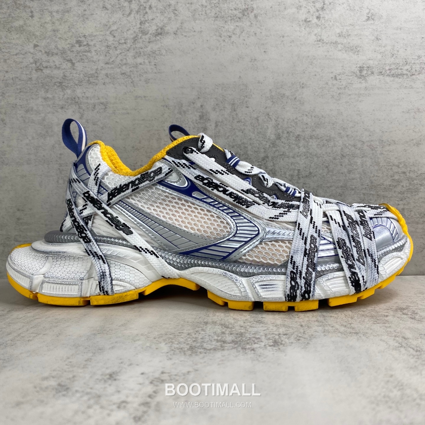 Balenciaga 3XL Lace-Up Leather Black Sneakers 발렌시아가 3XL 레이스업 가죽 블랙 스니커즈 6