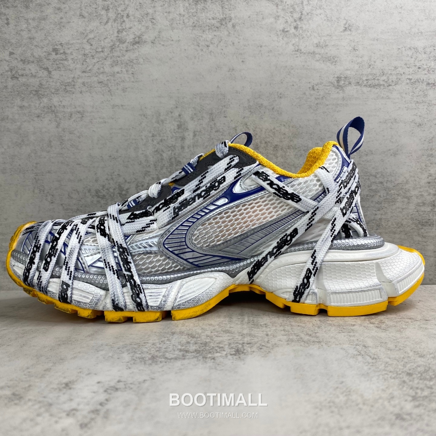 Balenciaga 3XL Lace-Up Leather Black Sneakers 발렌시아가 3XL 레이스업 가죽 블랙 스니커즈 7