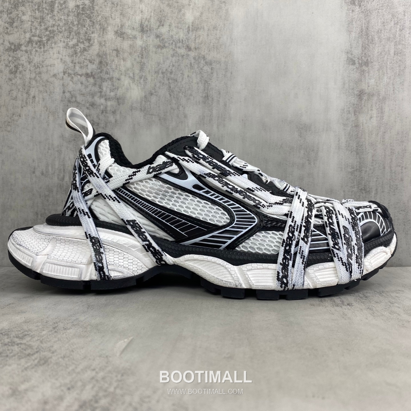 Balenciaga 3XL Lace-Up Leather Black Sneakers 발렌시아가 3XL 레이스업 가죽 블랙 스니커즈 6